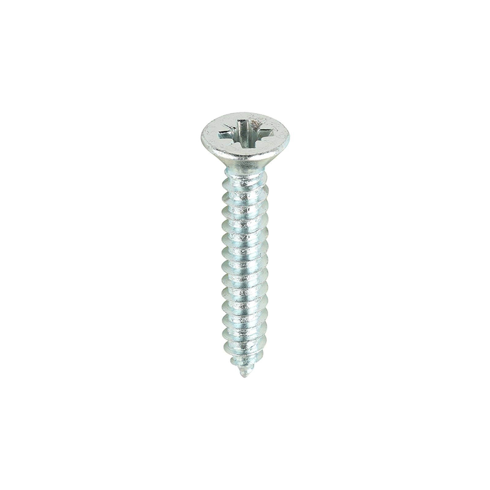 TIMCO Self Tapping Screws Countersunk Zinc Pozi - Choose Size