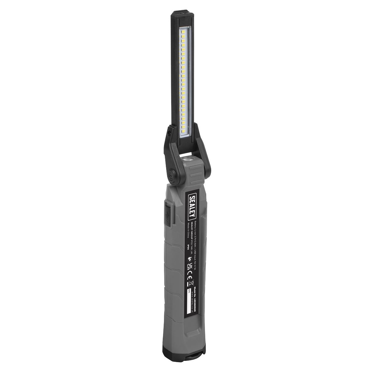 Sealey Rechargeable 360° Inspection Light 10W & 2 x 4W SMD LED Grey  White Rose Tools