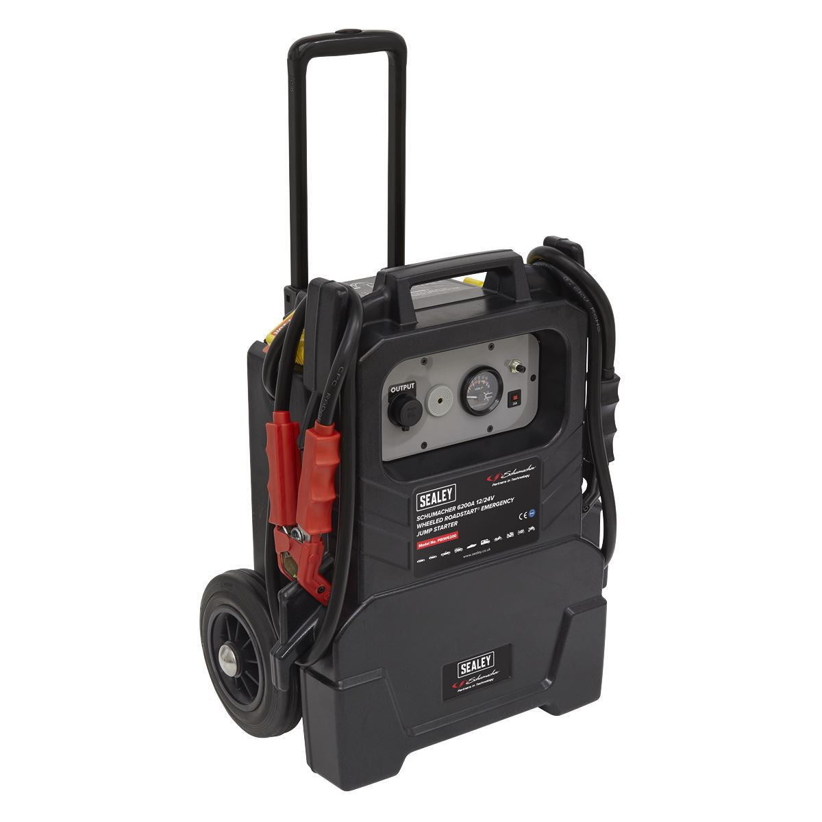 Sealey Schumacher Schumacher® Wheeled RoadStart® Emergency Jump Starter 12/24V 1500hp 