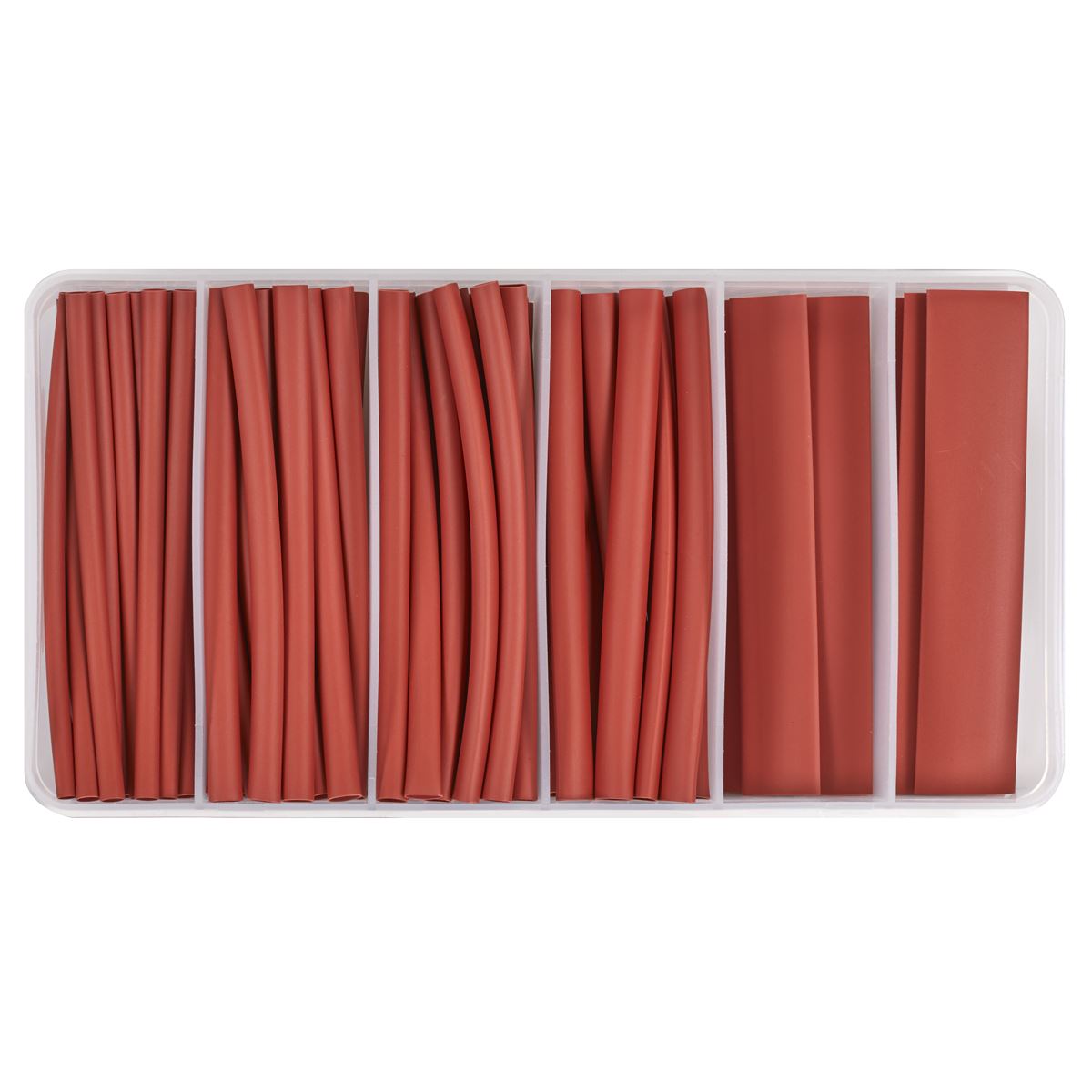 Sealey Heat Shrink Tubing Assortment 95pc 100mm Red