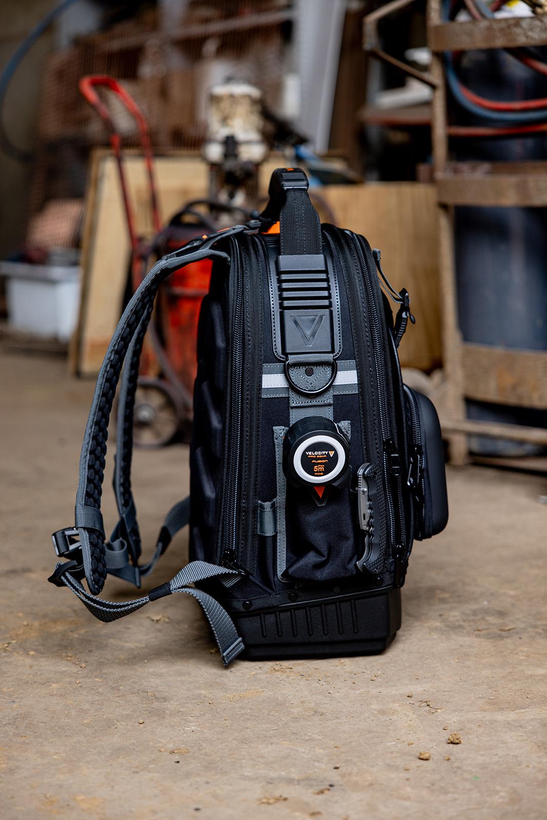 Velocity Rogue 50 Backpack Black Connect Compatible BP-50-B-C  White Rose Tools