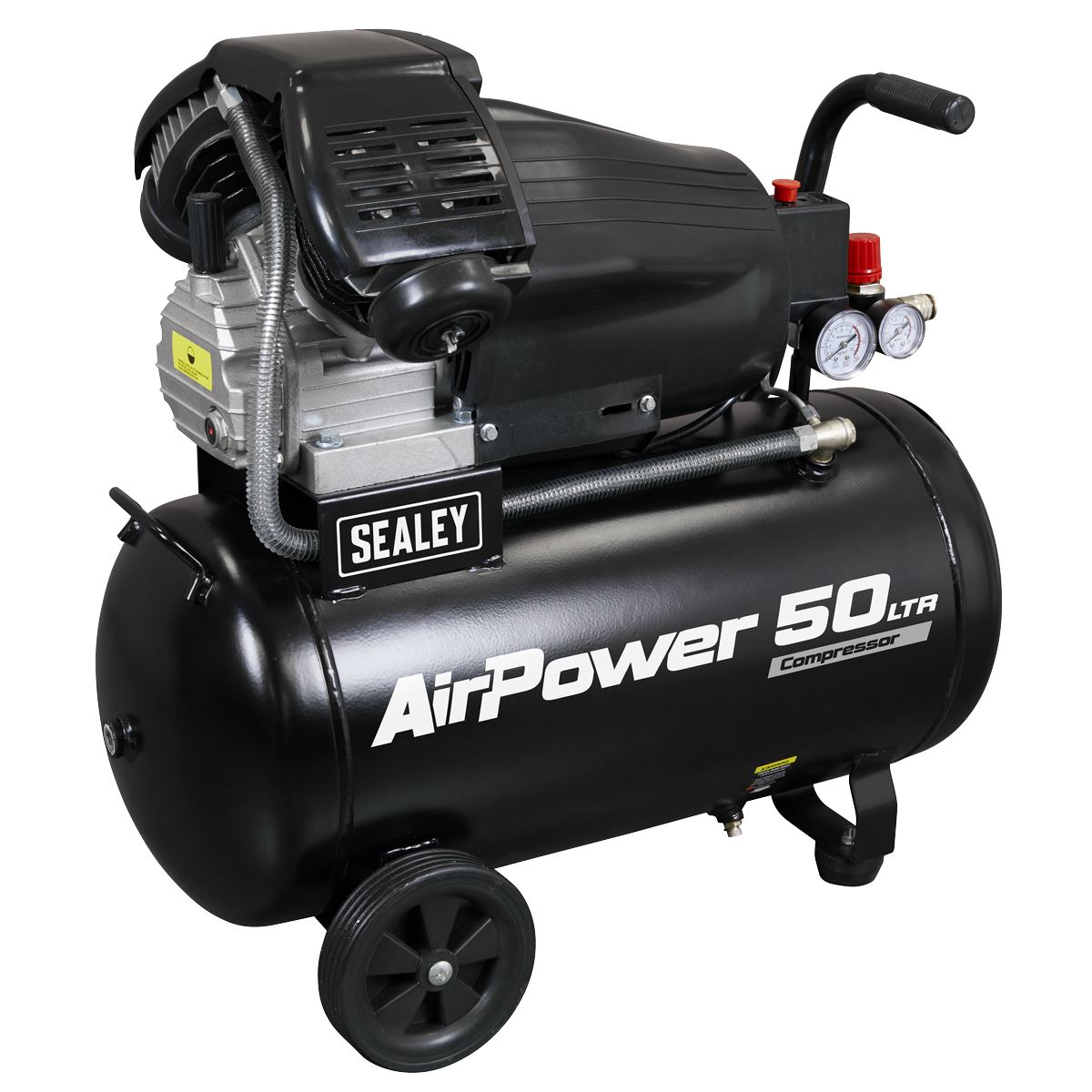 Sealey 50L V-Twin Direct Drive Air Compressor 3hp