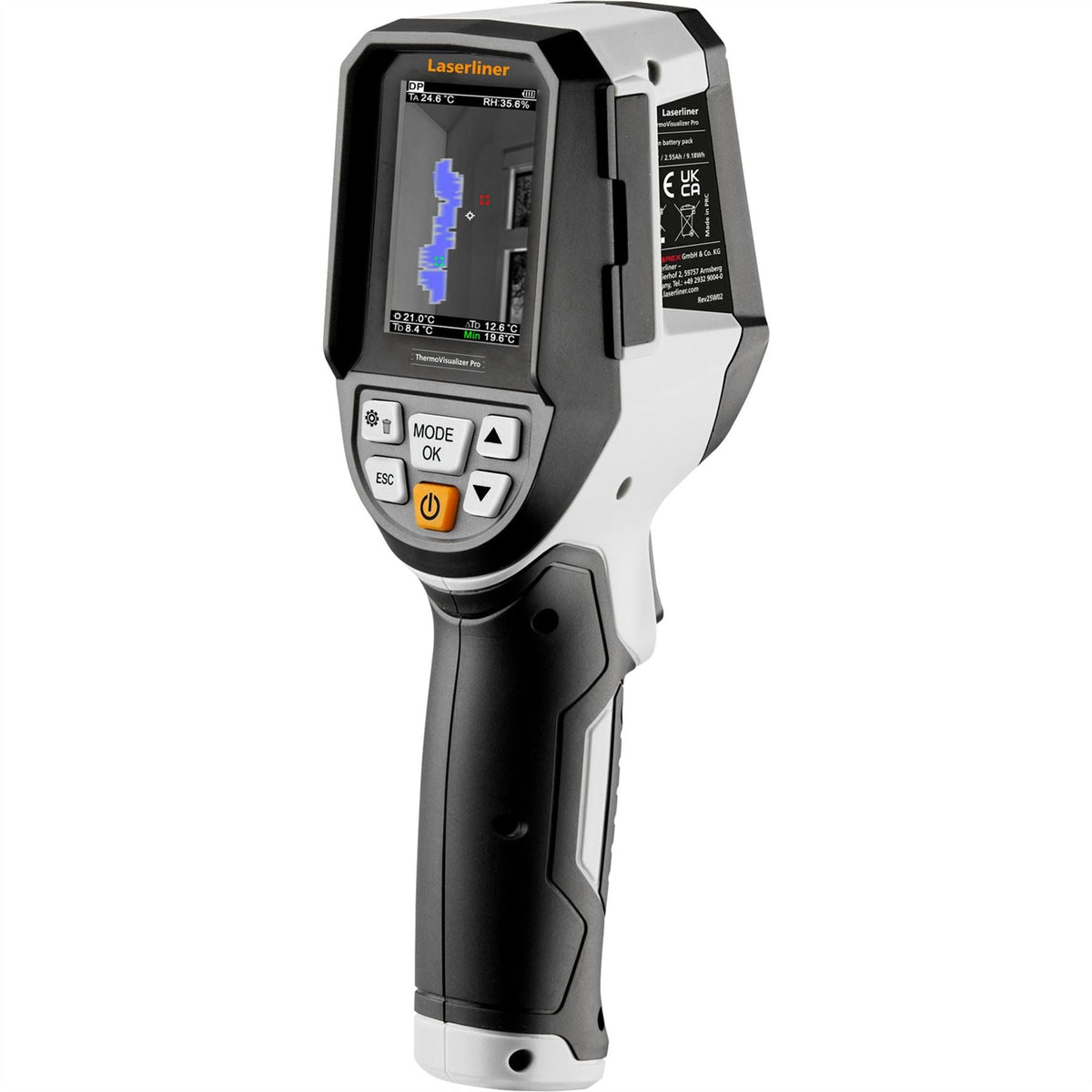 Laserliner 082.078A ThermoVisualizer Pro Thermal Imaging Camera 31986  White Rose Tools