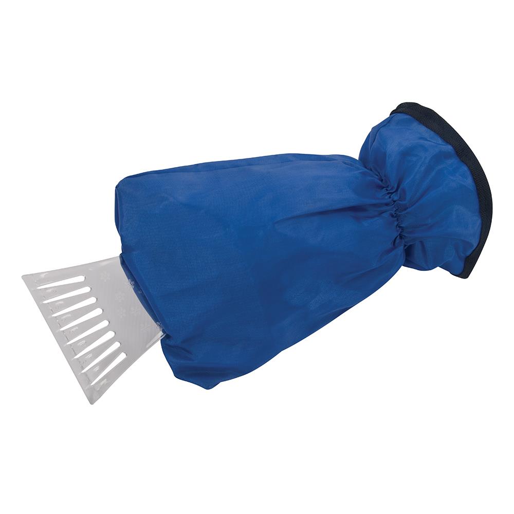 Silverline Ice Scraper & Mitt Car Van Windscreen Winter Glove Insulated