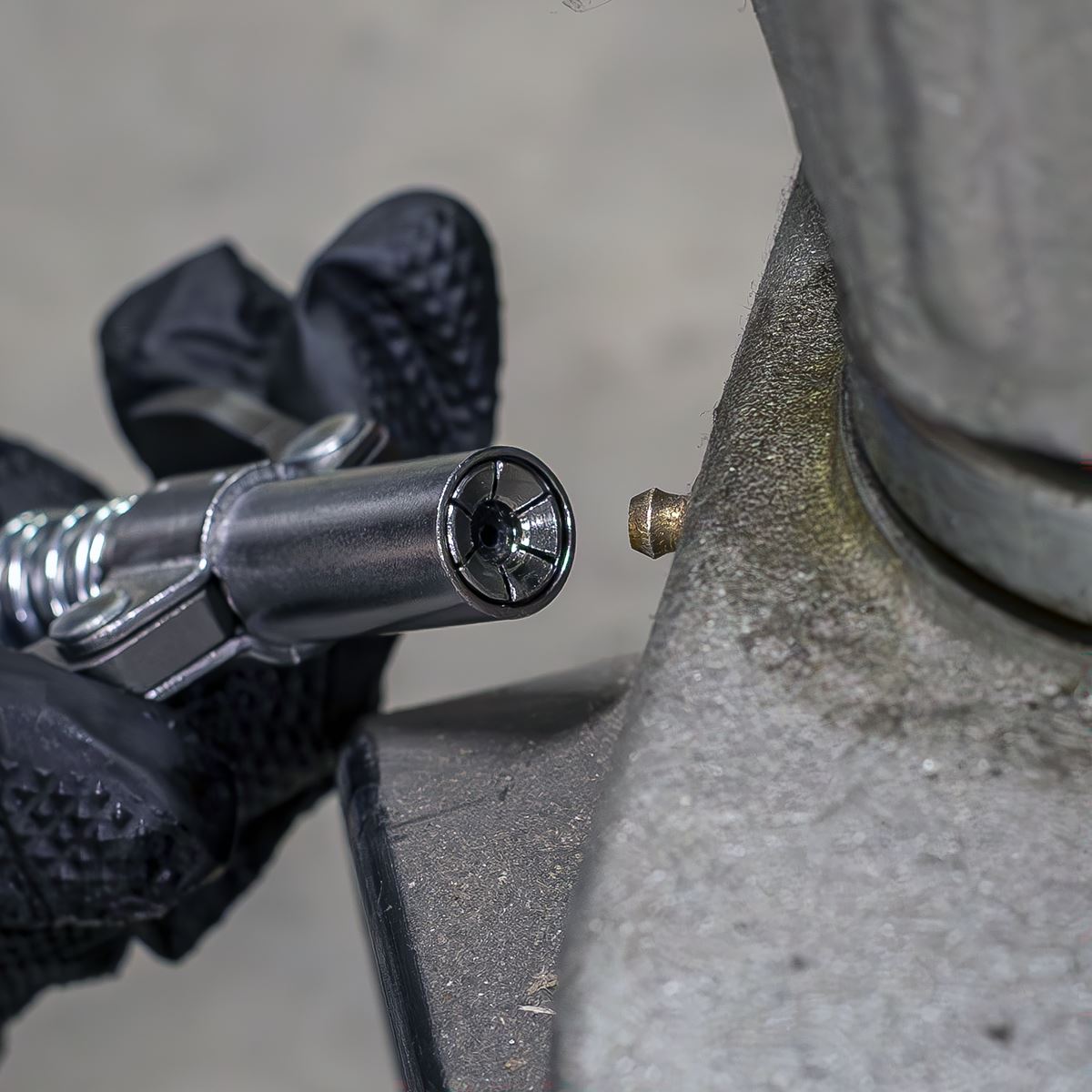 Sealey Double Handle Grease Gun Coupler