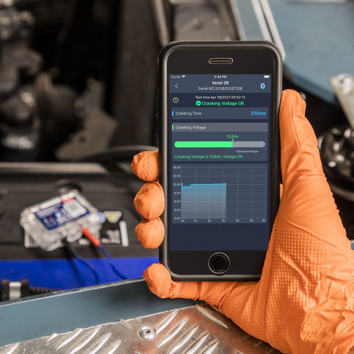 Sealey Vehicle Finder & Battery Monitor Sensor 