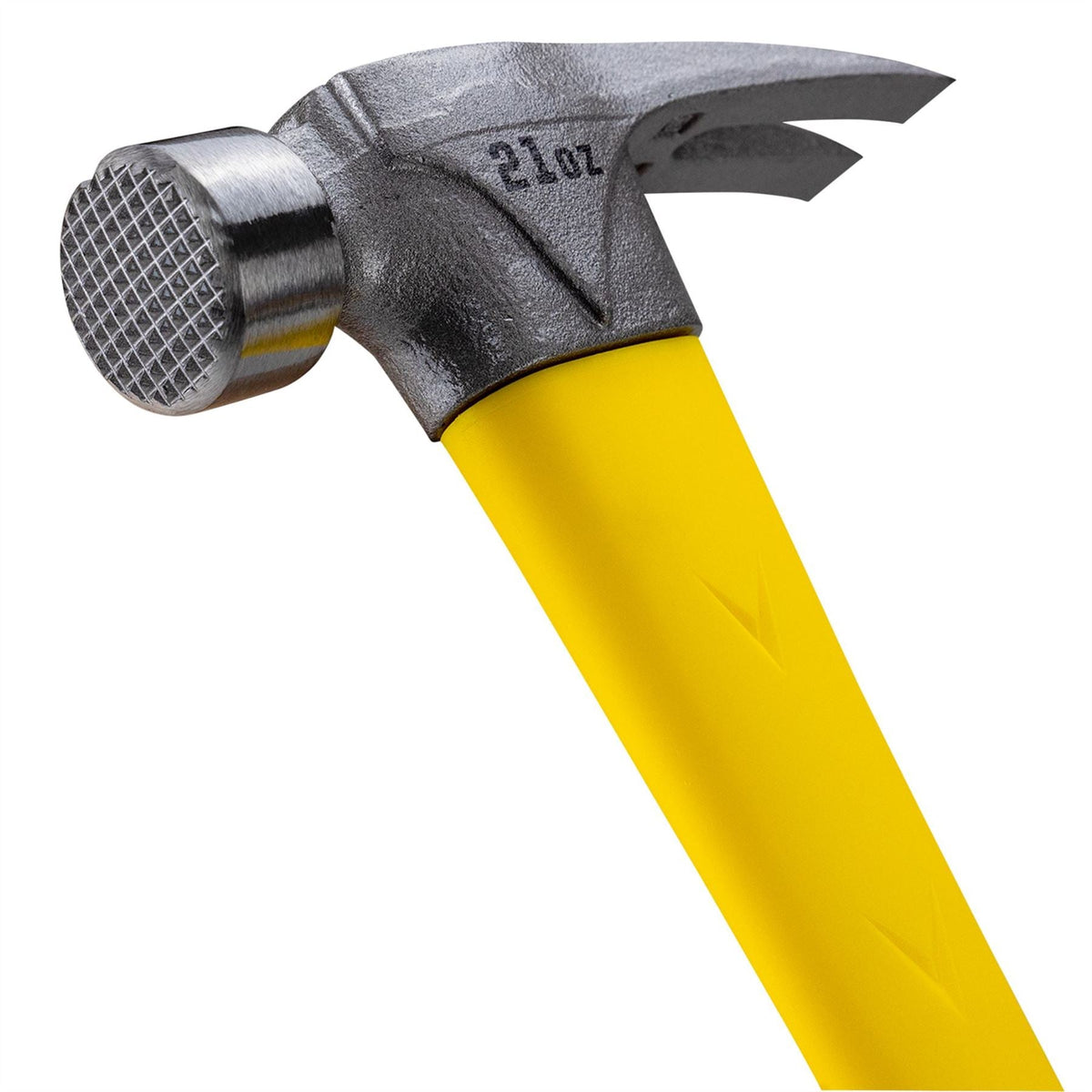 Estwing EMRF22S Sure Strike Straight Claw Framing Hammer with Fibreglass Handle 22oz/567g 24084  White Rose Tools