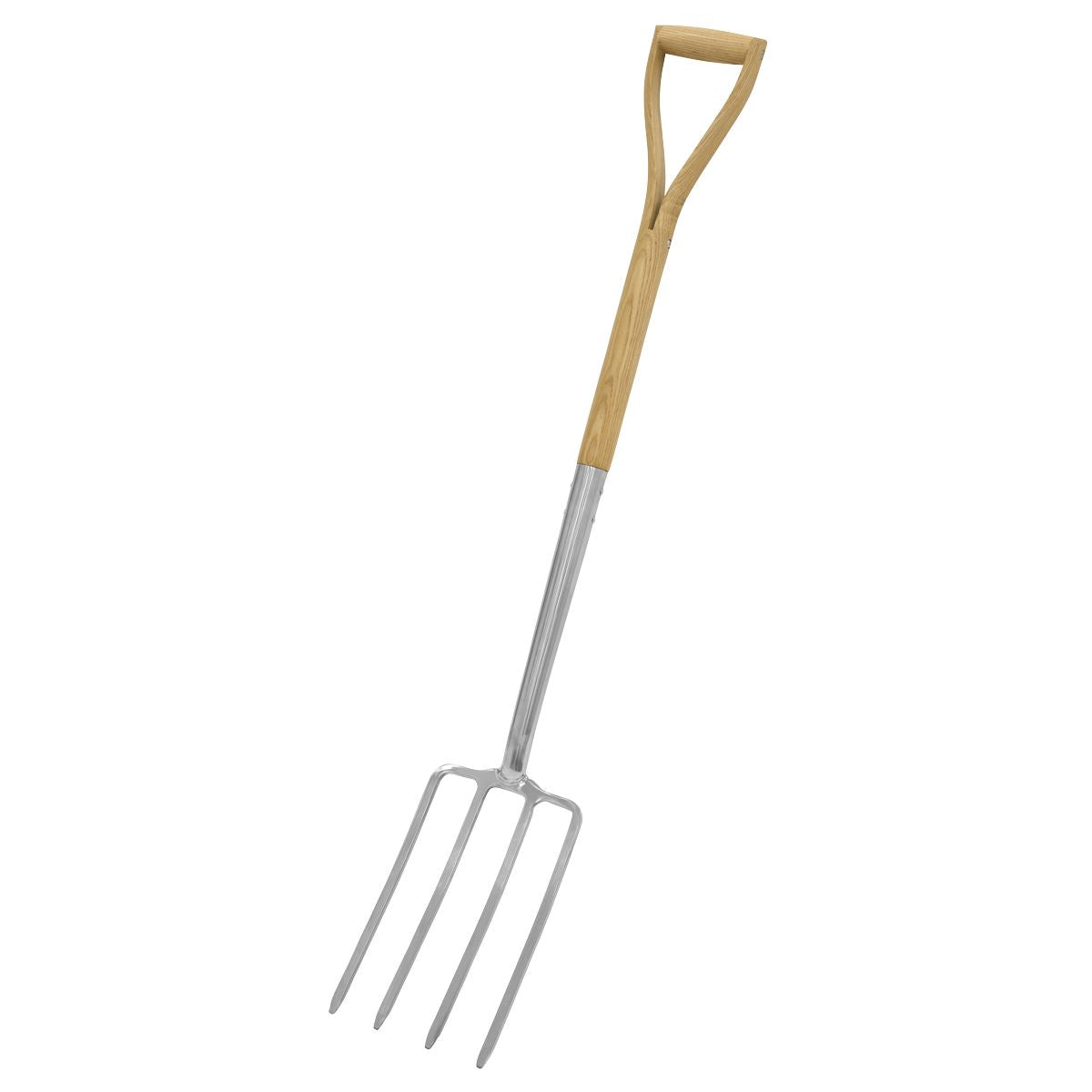 Sealey Premier Digging Fork with Ash Handle & Stainless Steel Tines