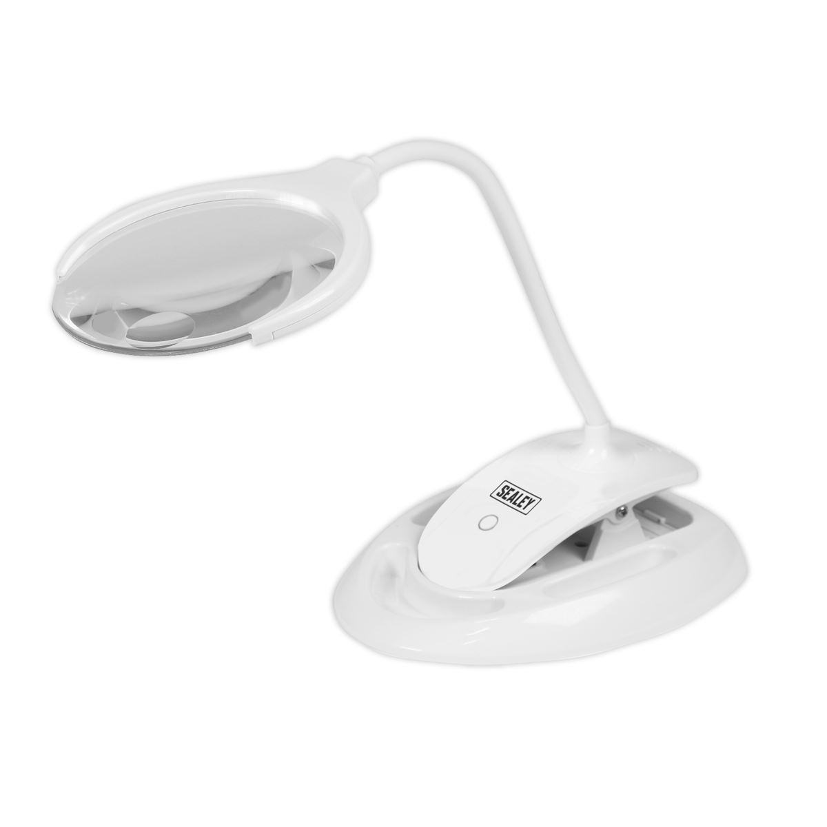 Sealey Rechargeable Dual Mounting Magnifying Worklight 6 SMD LED Dimmable 