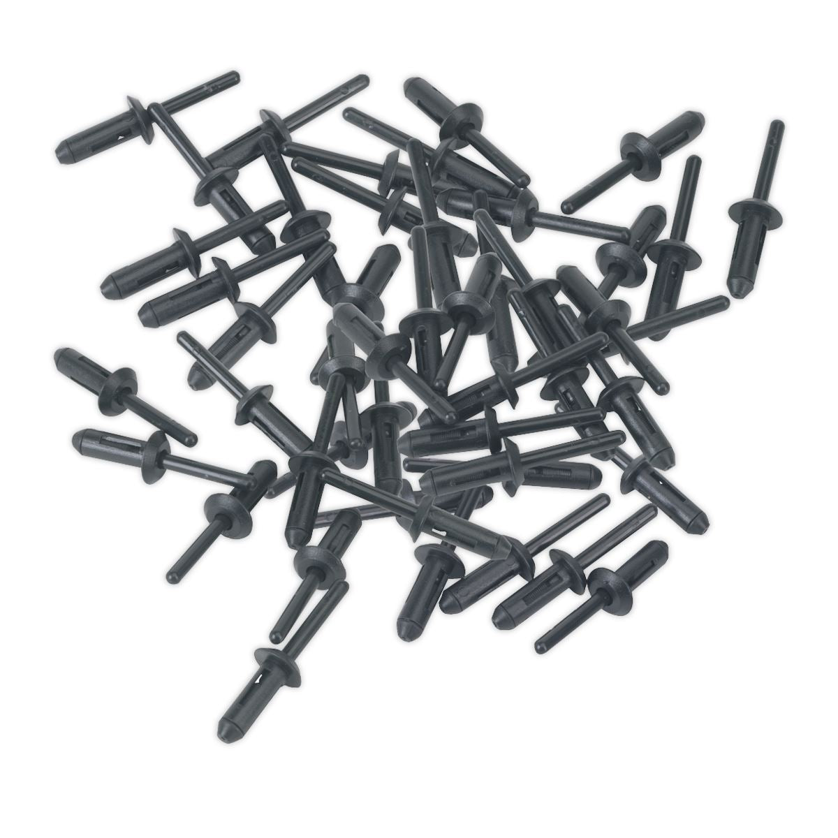 Sealey Plastic Rivet Ø6.6 x 17.2mm Pack of 50