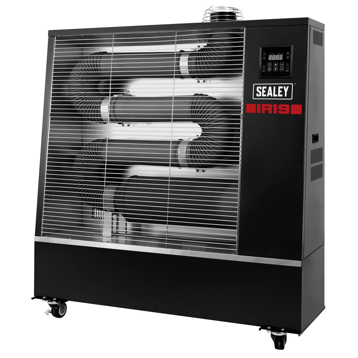Sealey Industrial Infrared Diesel Heater 19kW  White Rose Tools