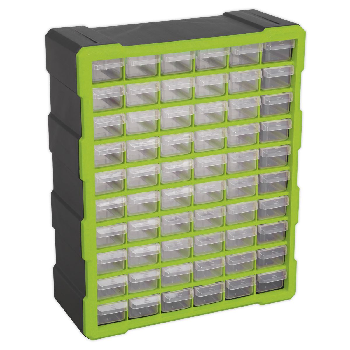 Sealey Cabinet Box 60 Drawer - Green/Black 