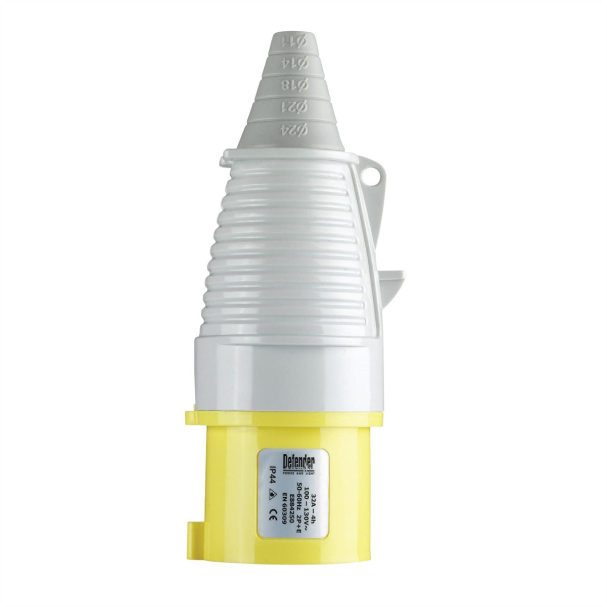 Defender E884250 110V Plug 32A 35119  White Rose Tools