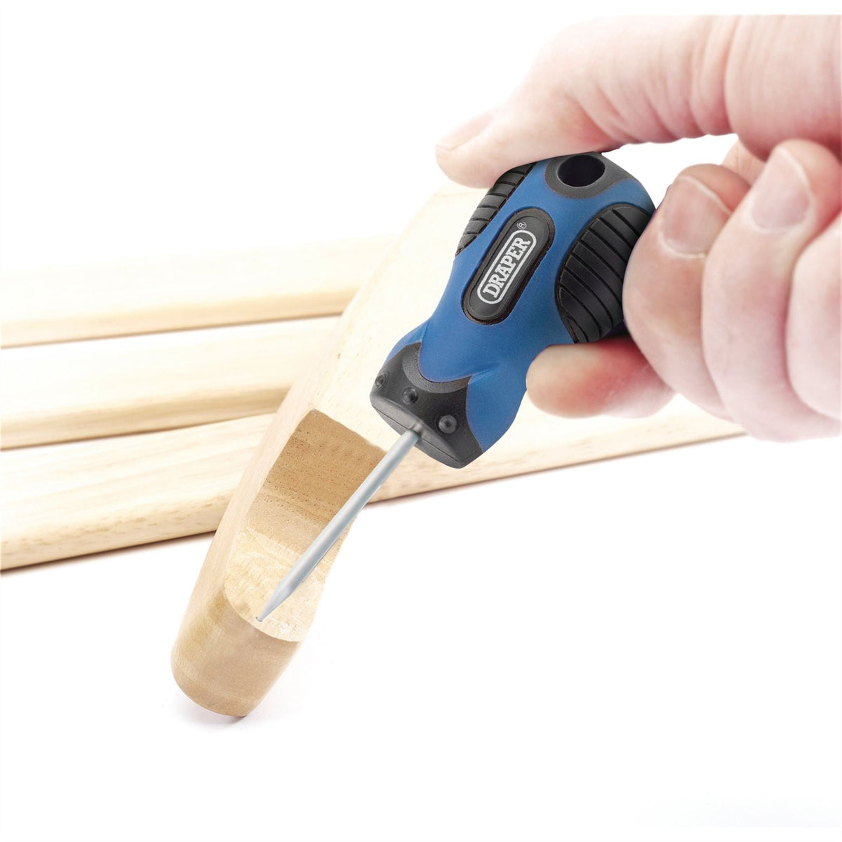 Draper Soft Grip Carpenters Awl 54245  White Rose Tools