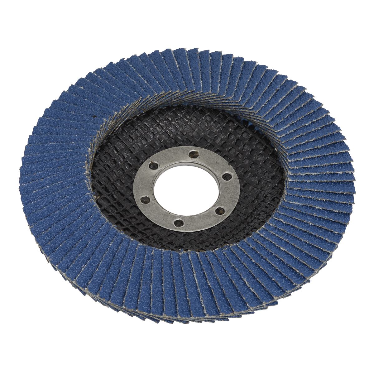 Sealey Flap Disc Zirconium Ø115mm Ø22mm Bore 120Grit