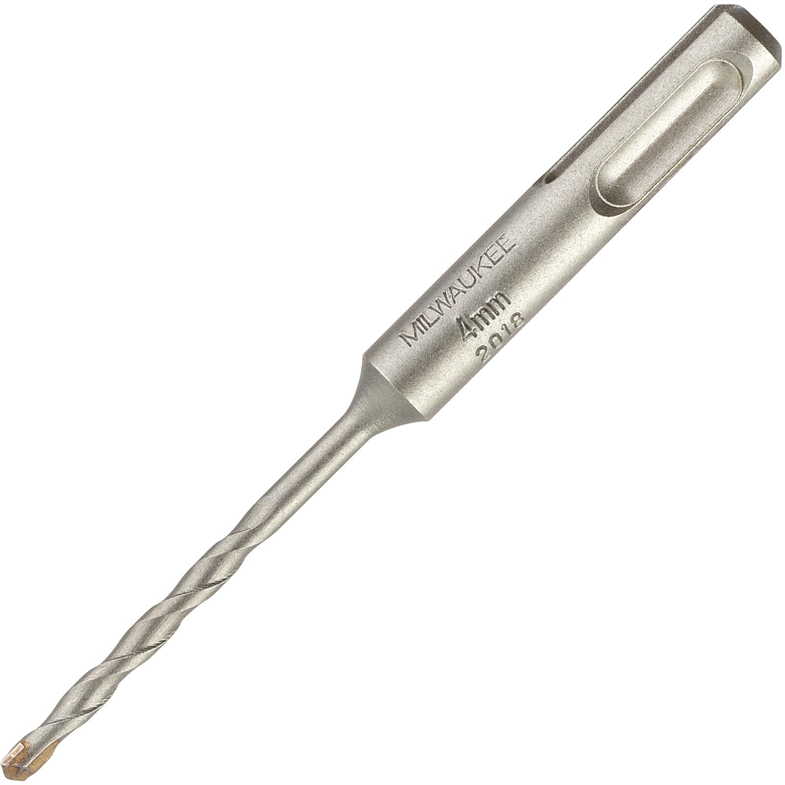 Milwaukee SDS Plus Contractor Hammer Drill Bits 2 Cut 