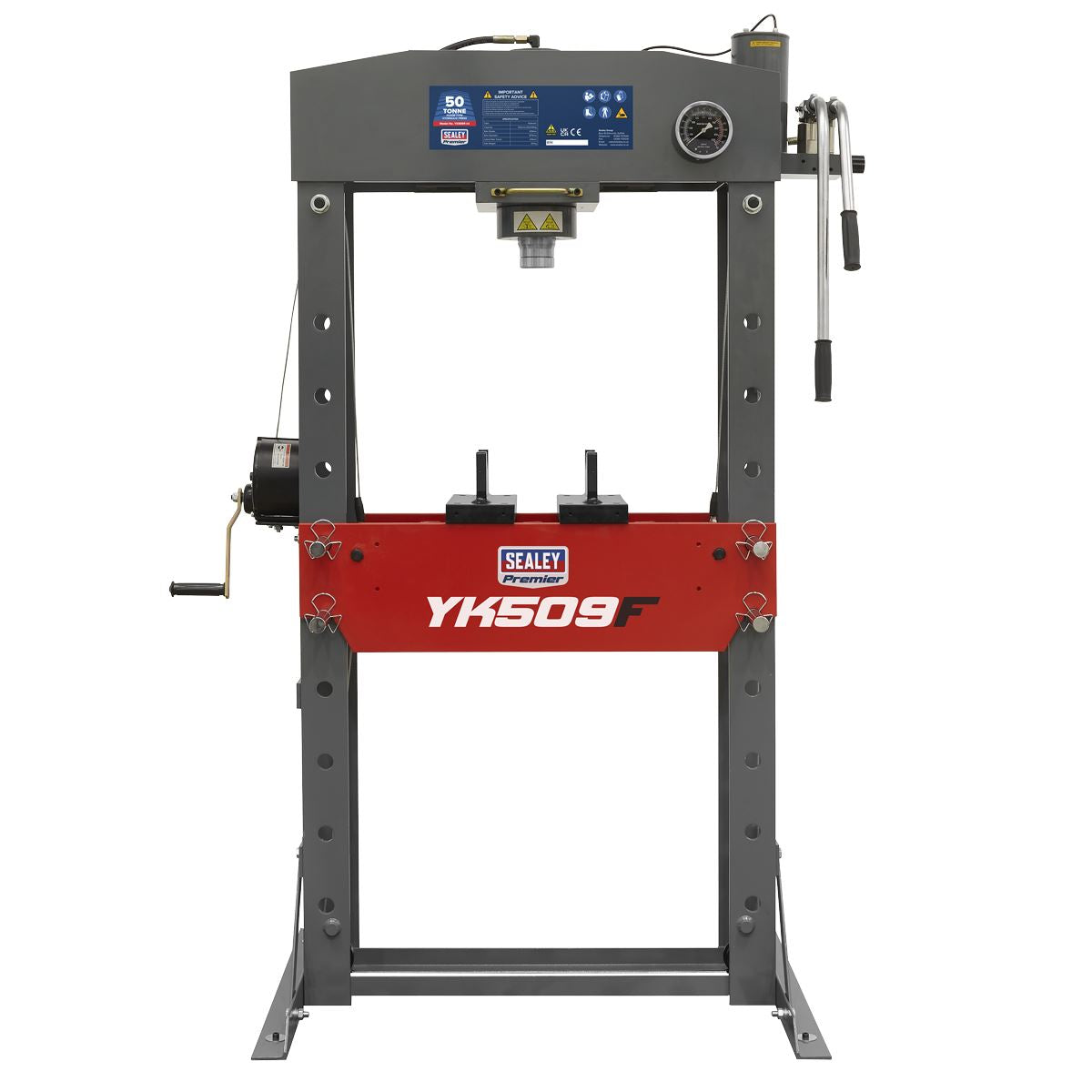 Sealey Premier Hydraulic Press 50 Tonne Floor Type 