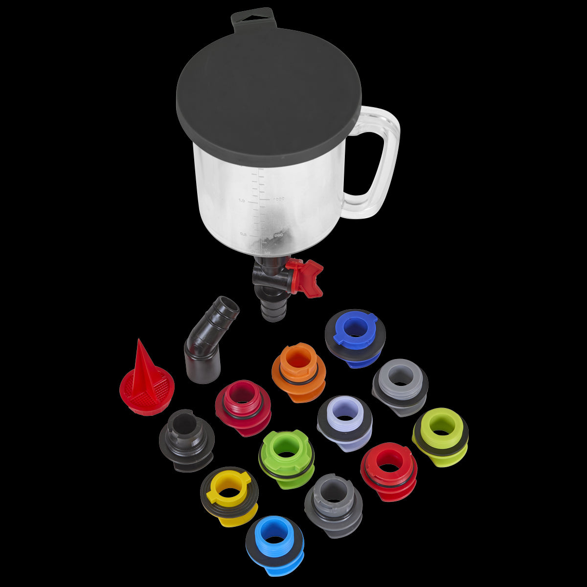Sealey Master Engine Oil Funnel Filling Kit 15pc