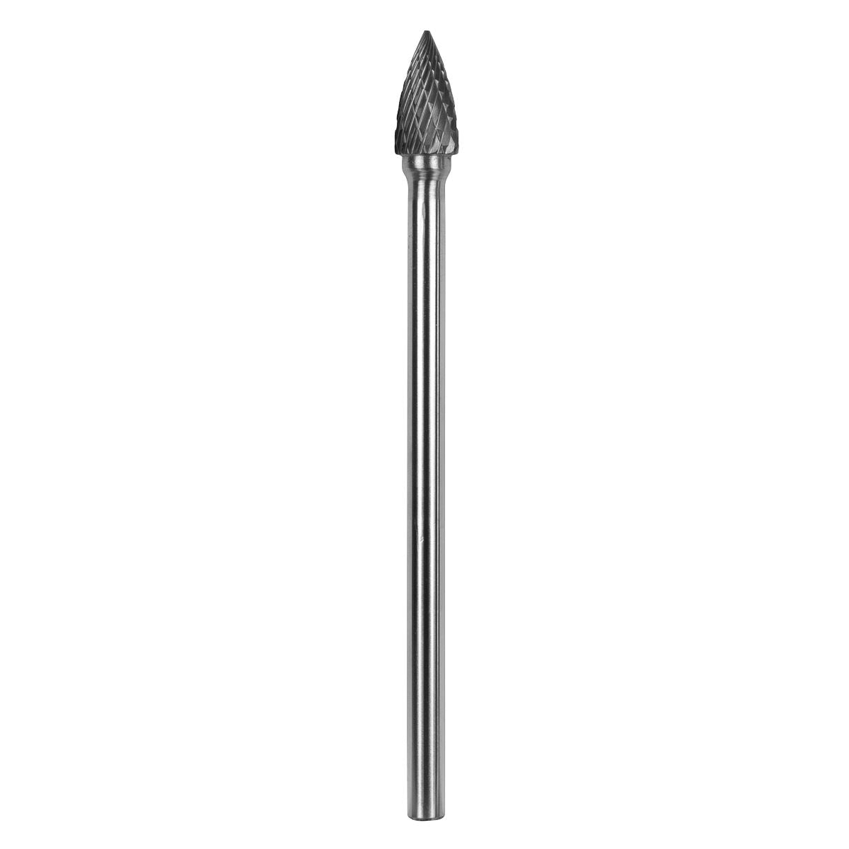 Sealey Tungsten Carbide Rotary Burr Extra-Long Arc Pointed Nose 10mm