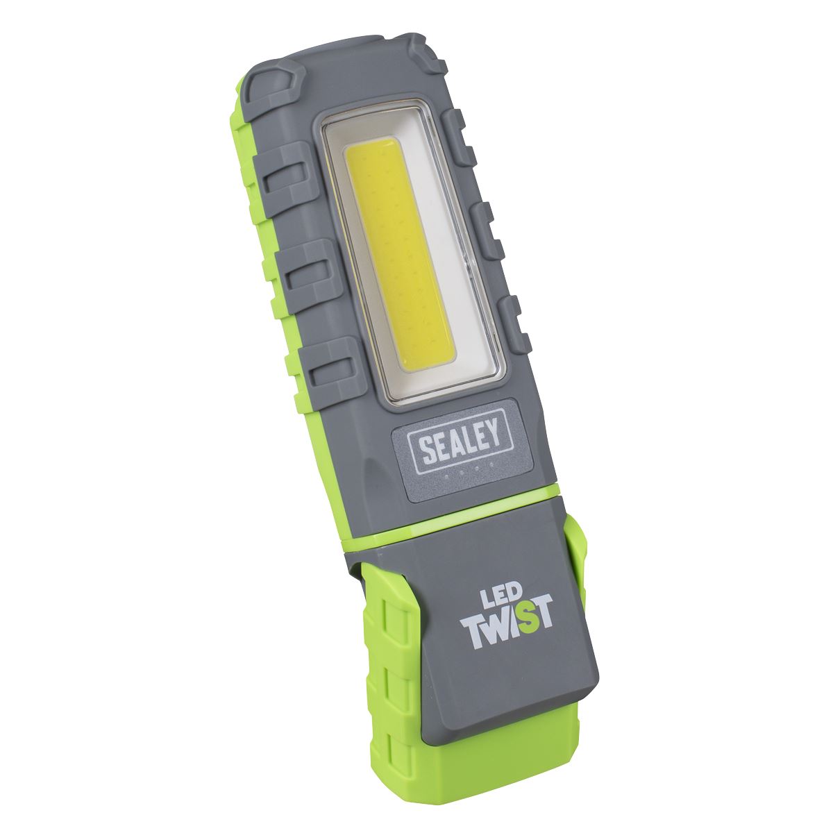 Sealey LED Twist Rechargeable Inspection Light 5W COB & 1W SMD  White Rose Tools