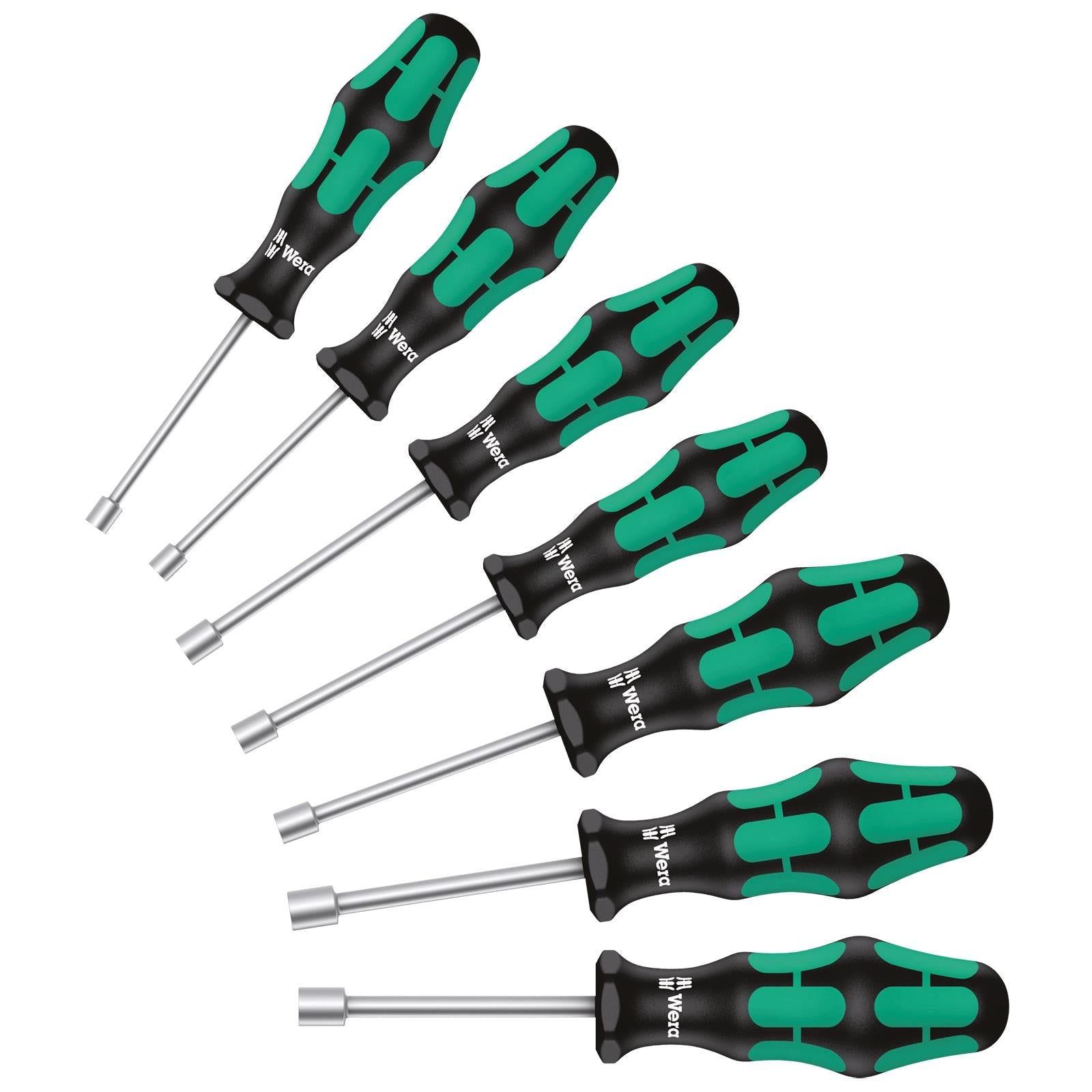 Wera Kraftform Hollow Shaft Nutspinner Set 7 Piece 5-13mm 395 HO/7 SM 