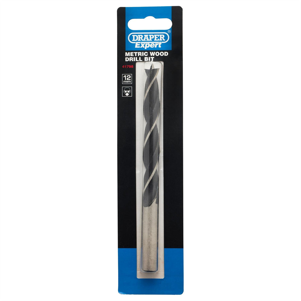 Draper Expert Wood Drill Bit 12 x 225mm 41798  White Rose Tools