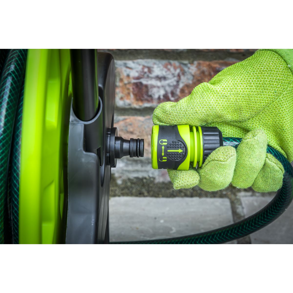 Sealey Garden Hose Reel 60m Capacity 