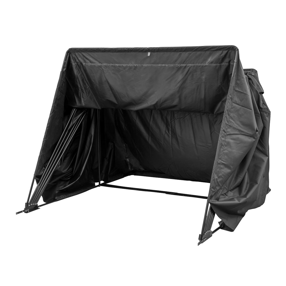 Sealey Trike/3 Motorcycle Garage Shelter 2100 x 3800 x 1900mm  White Rose Tools