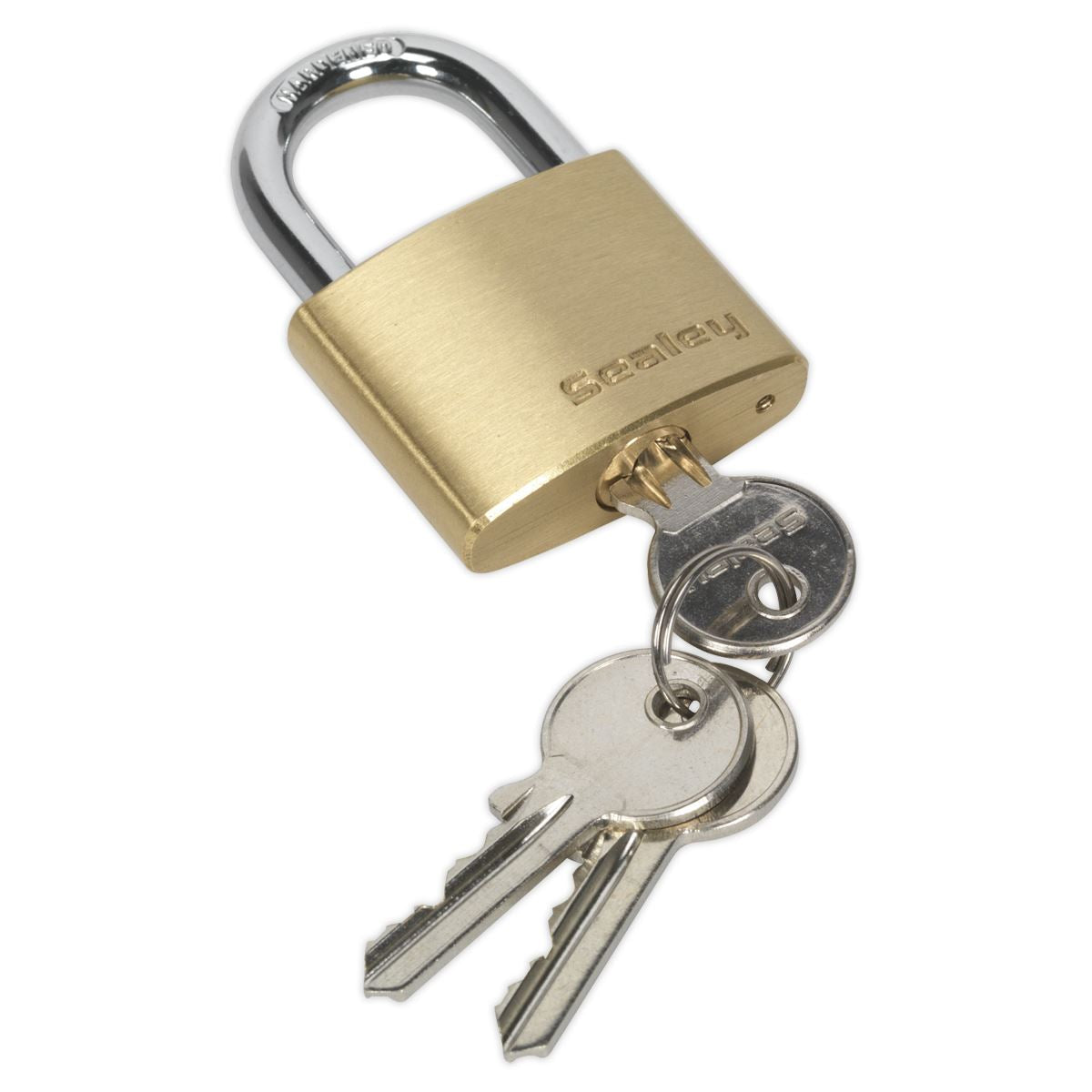 Sealey Brass Body Padlock 40mm 