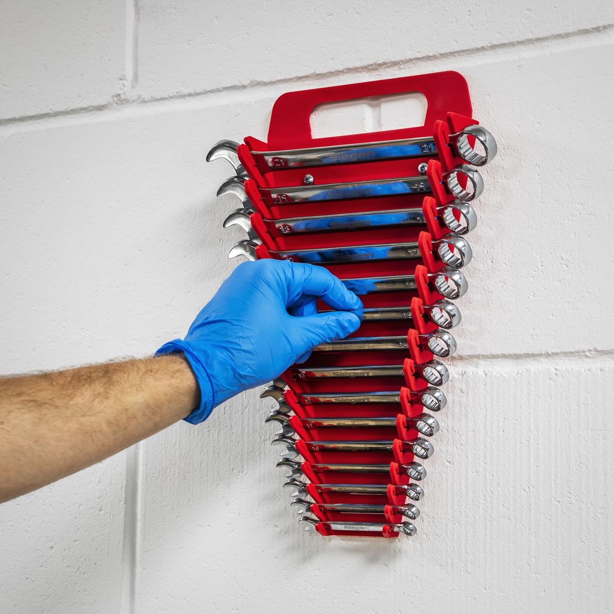Sealey Premier Spanner Rack Capacity 15 Spanners