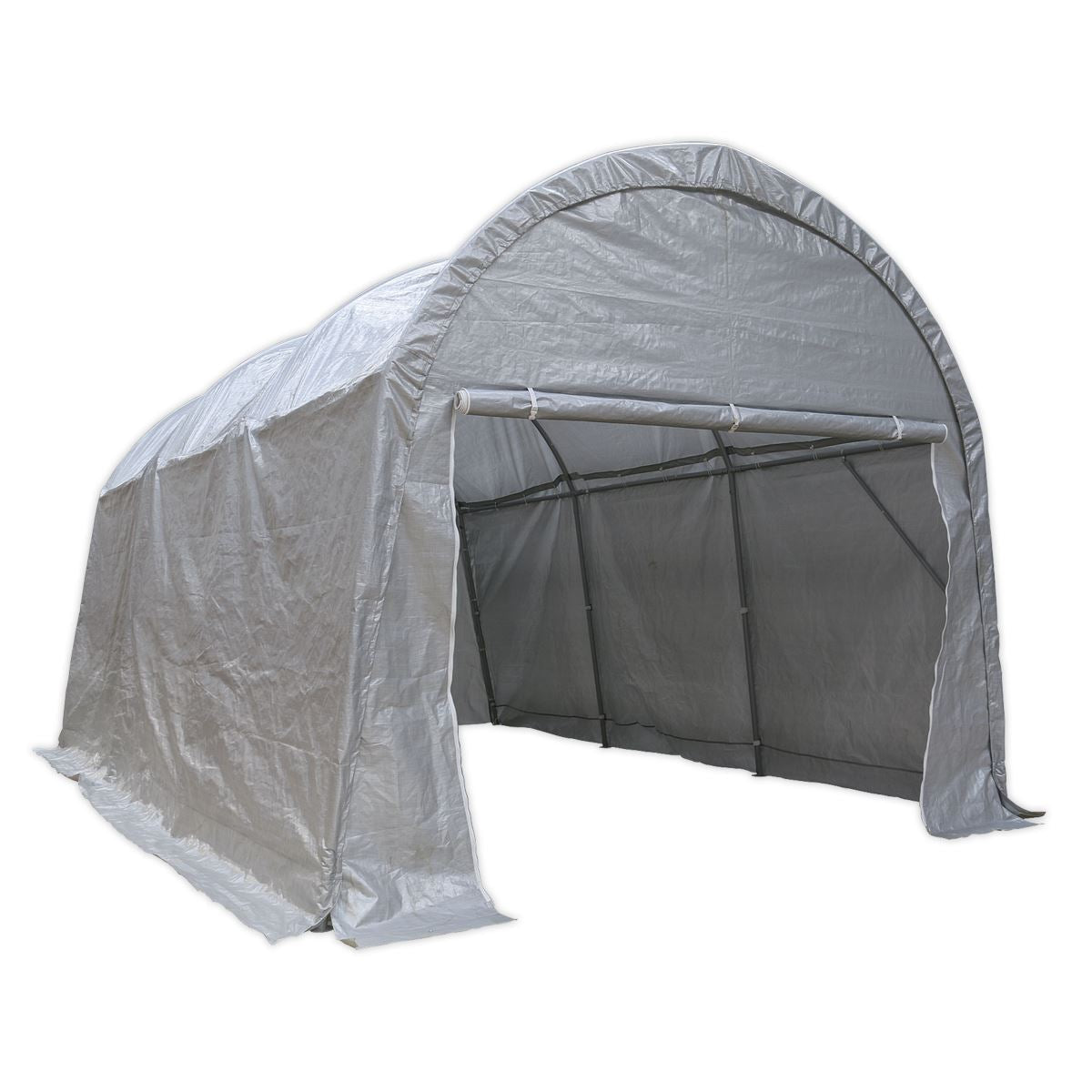 Sealey Dome Roof Car Port Shelter 4 x 6 x 3.1m 