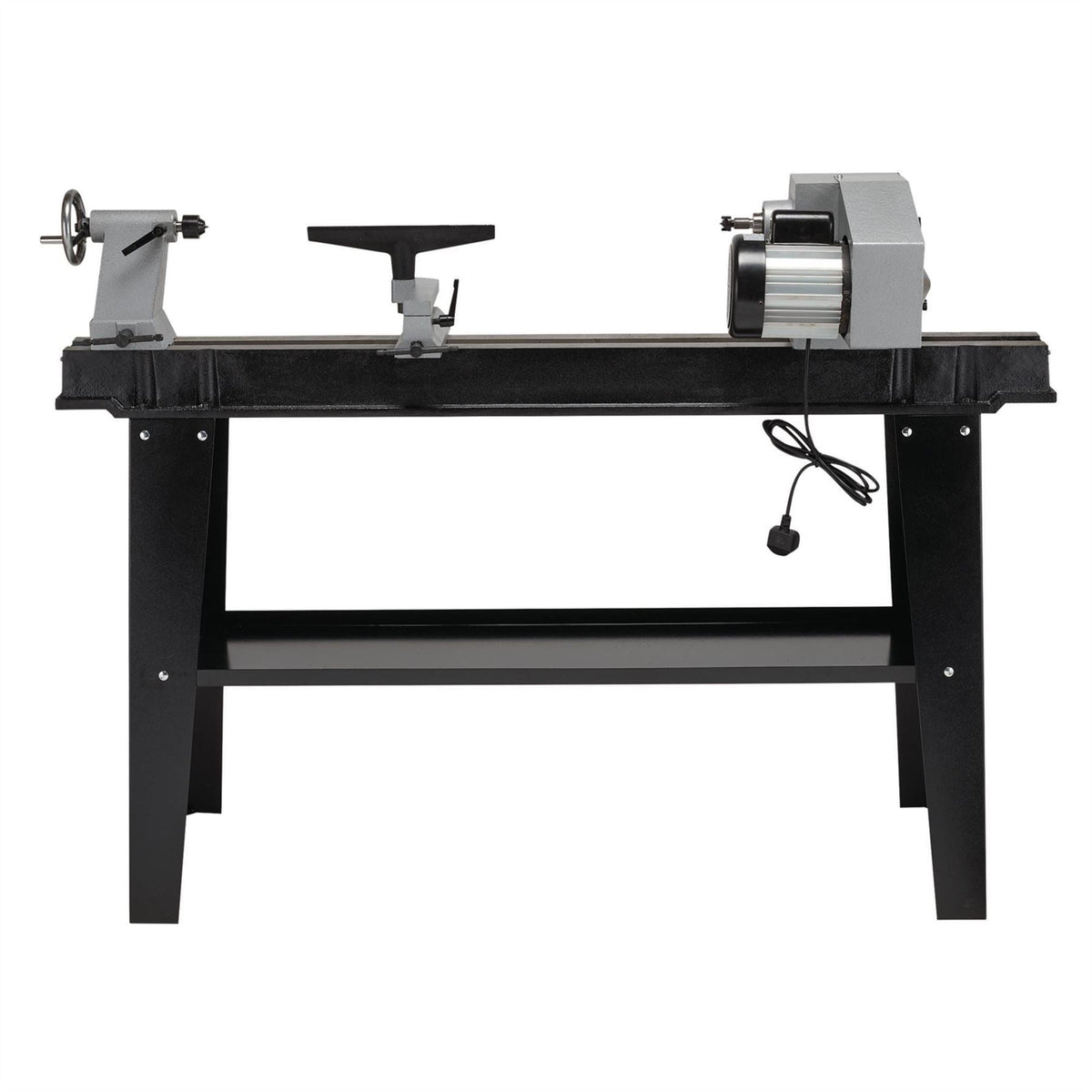 Draper Variable Speed Wood Lathe with Digital Display 750W 60990  White Rose Tools