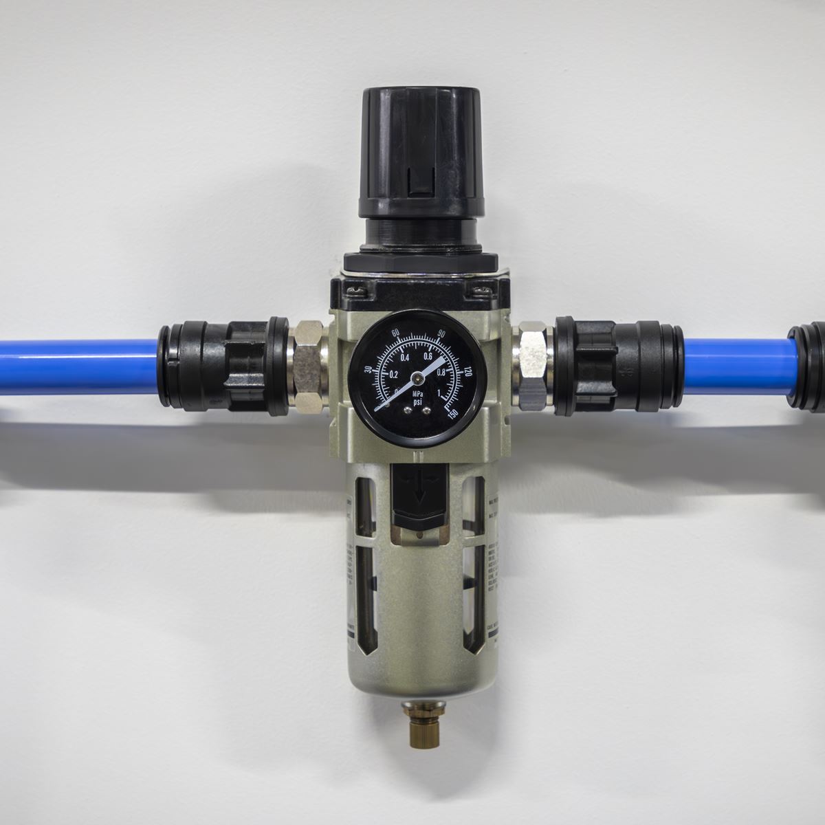 Sealey Air Filter/Regulator Auto Drain Max Airflow 140cfm 