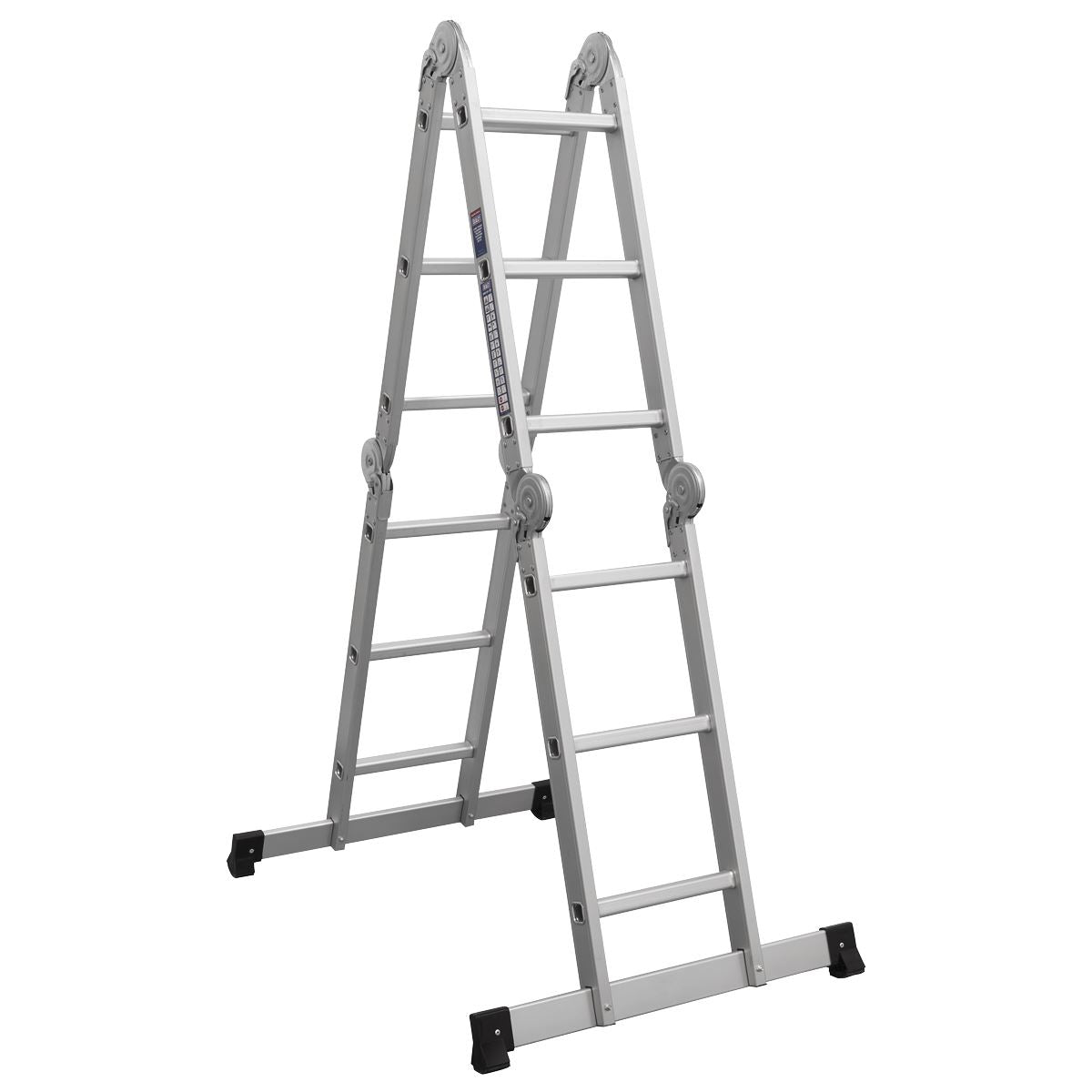 Sealey Aluminium Folding Platform Ladder 4-Way EN 131 