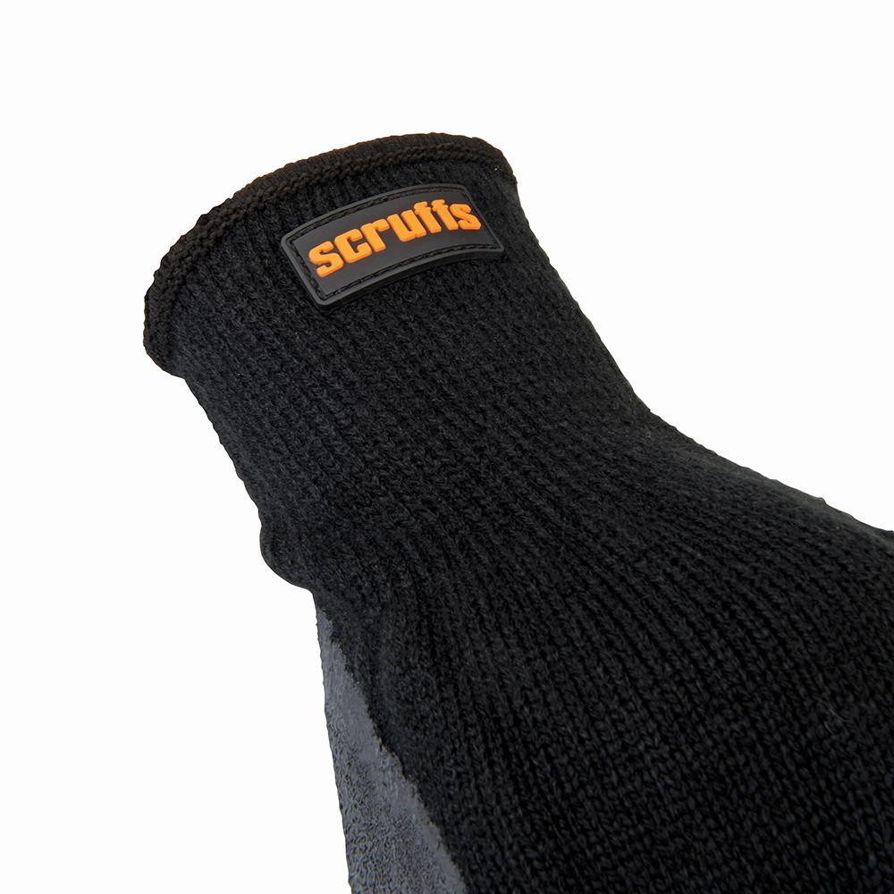 Scruffs Trade Utility Gloves Black Work Glove - Choose Size  White Rose Tools