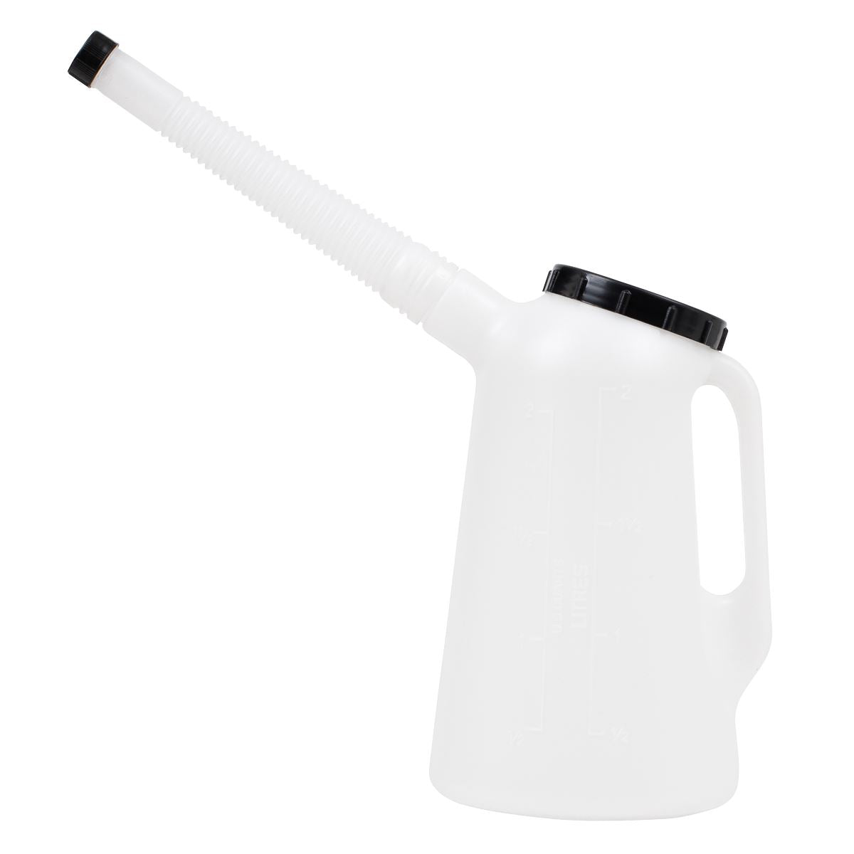 Sealey Oil Container with Lid & Flexible Spout 2L 
