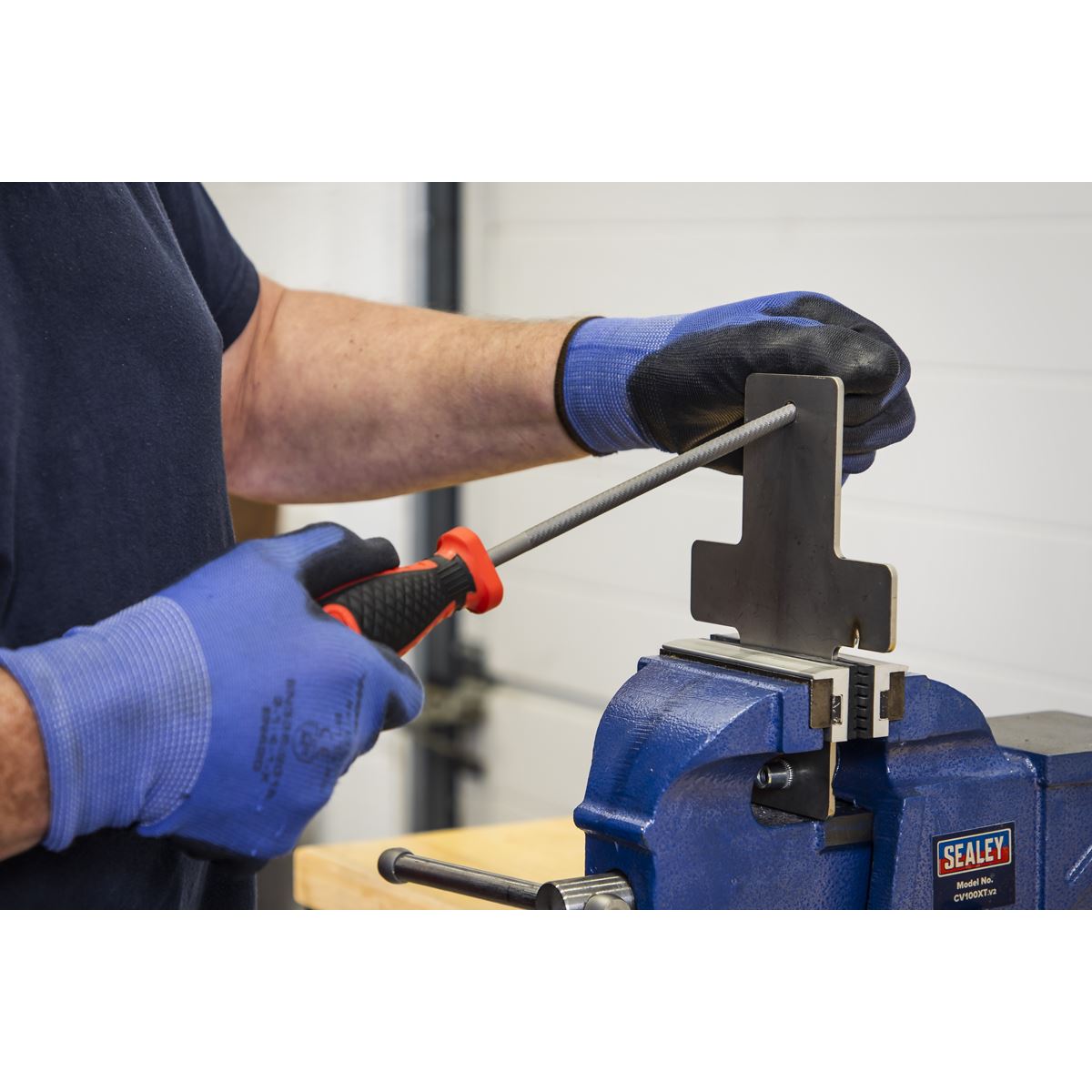 Sealey Premier 3pc 200mm Engineer's File Set