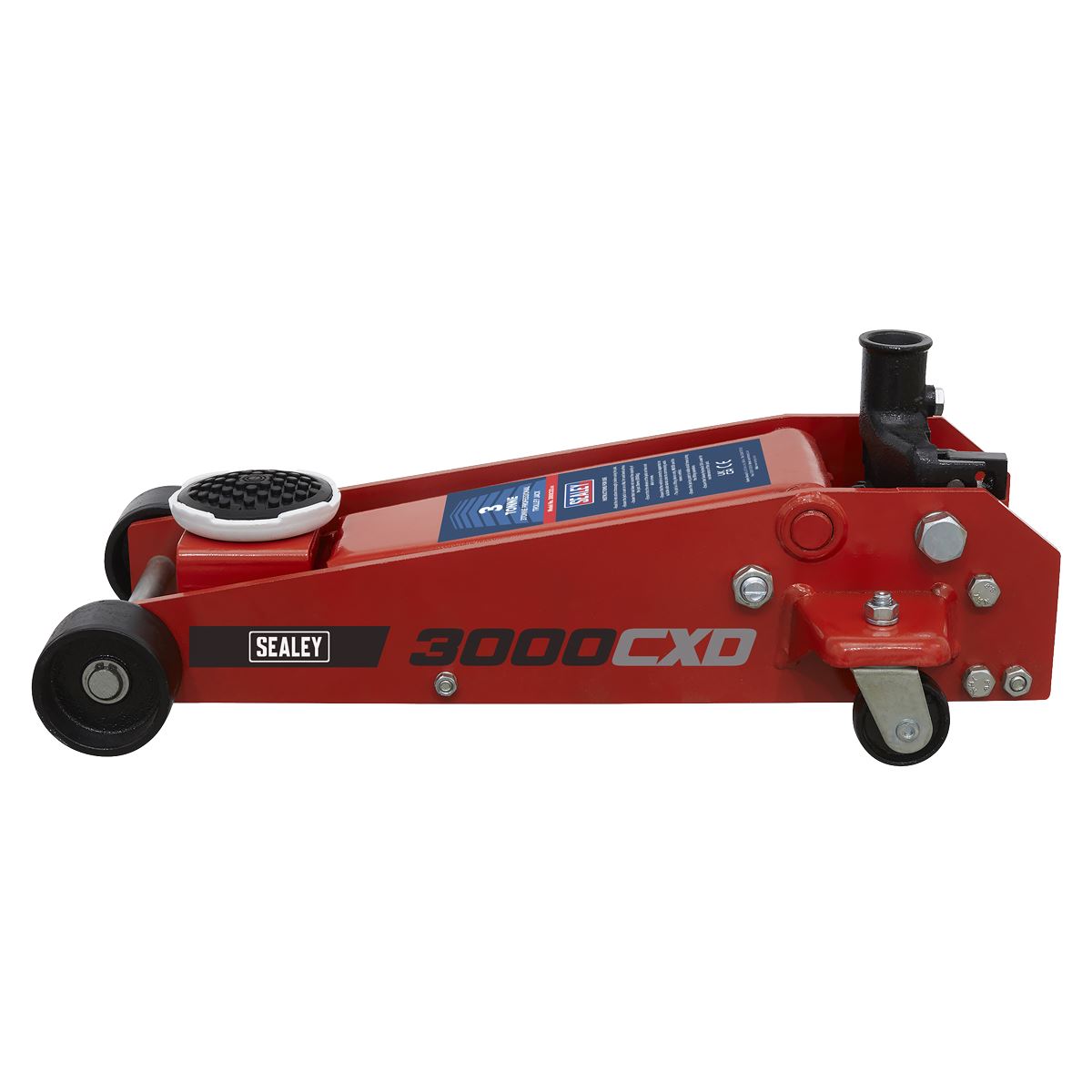 Sealey Standard Chassis Trolley Jack 3 Tonne