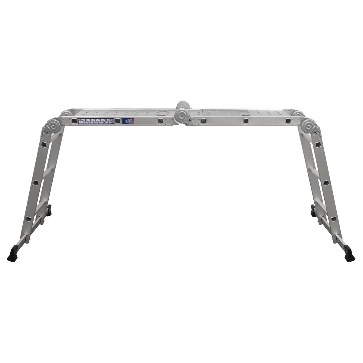 Sealey Aluminium Folding Platform Ladder 4-Way EN 131 