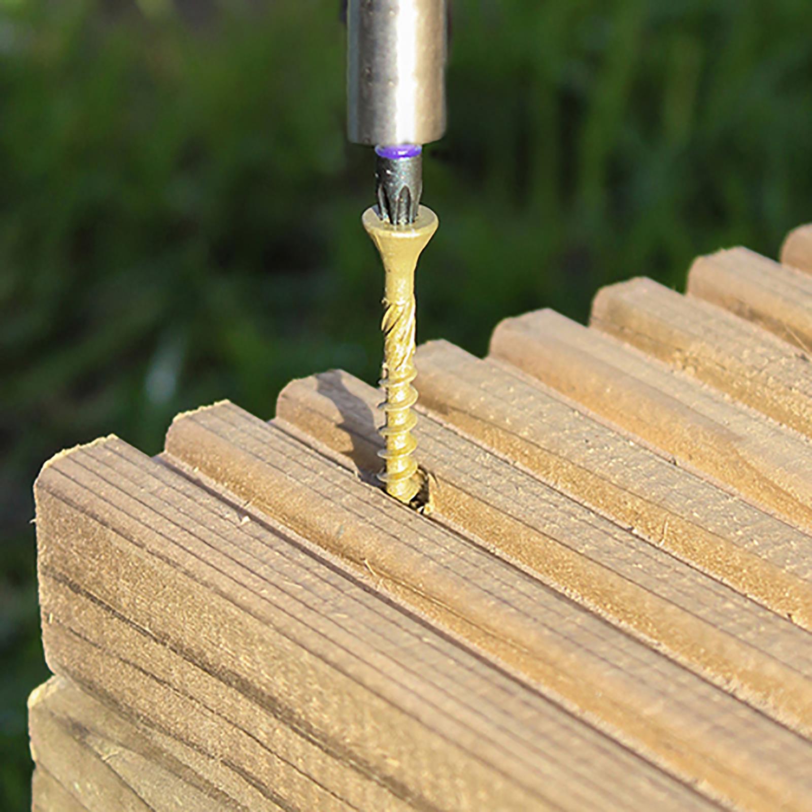 TIMCO C2 Deck Fix Premium Decking Screws Torx Exterior Green Timber Construction 
