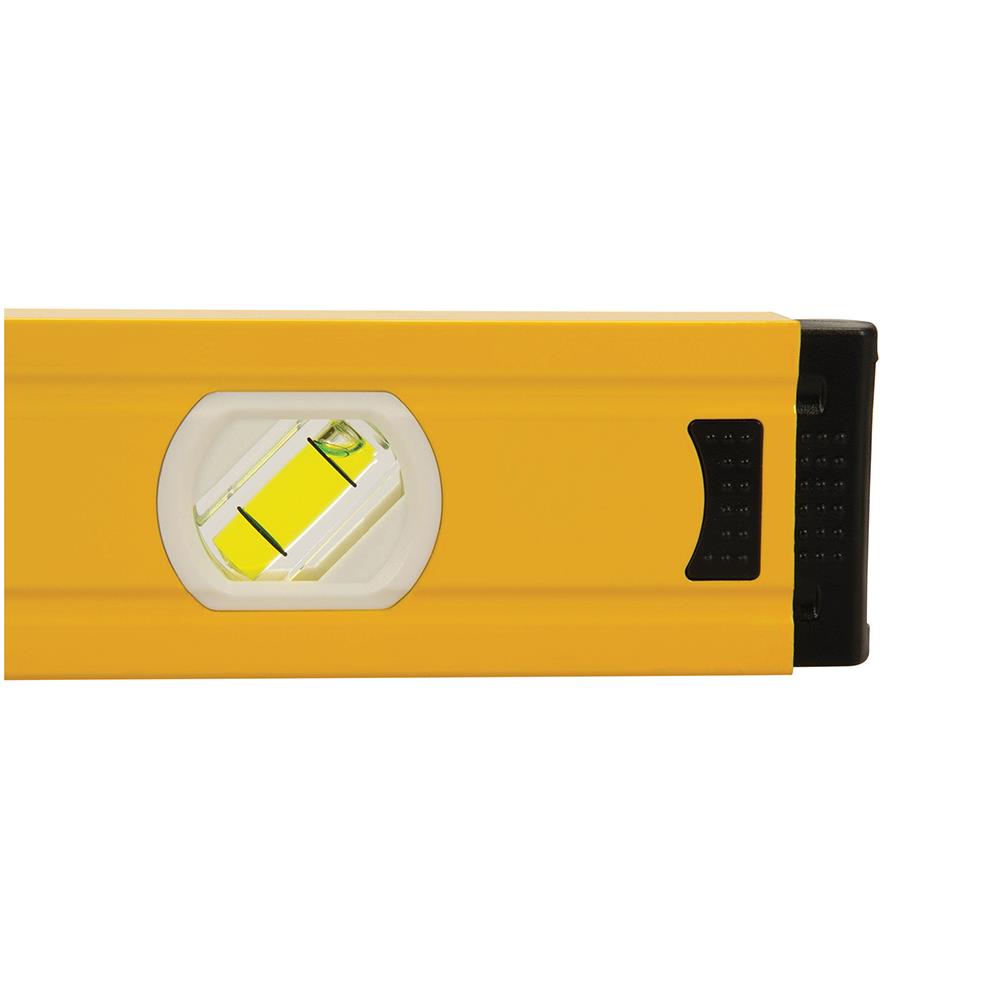 Silverline Spirit Level Powder Coated Aluminium 3 Vials - Choose Length