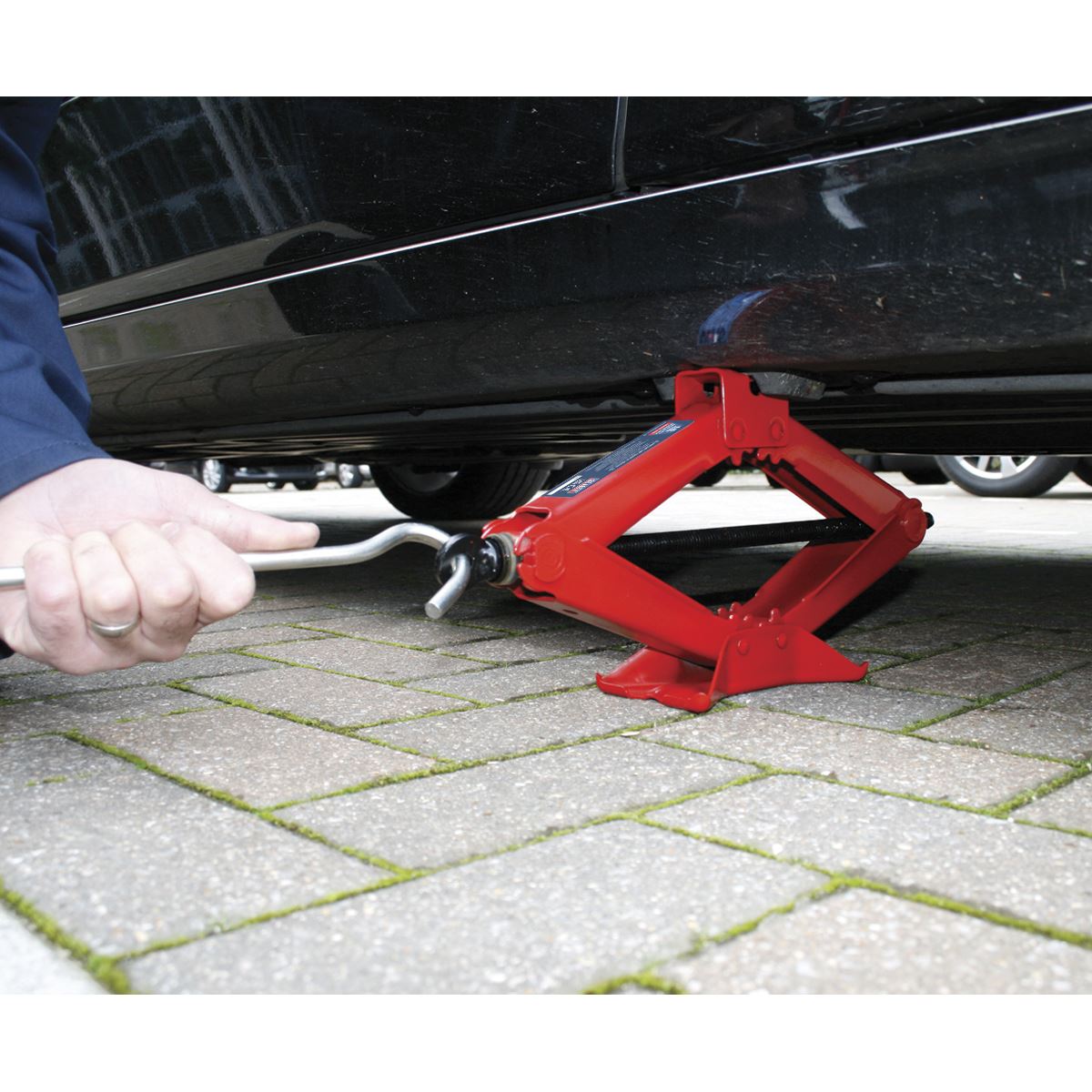 Sealey Heavy-Duty Scissor Jack 1.5 Tonne 