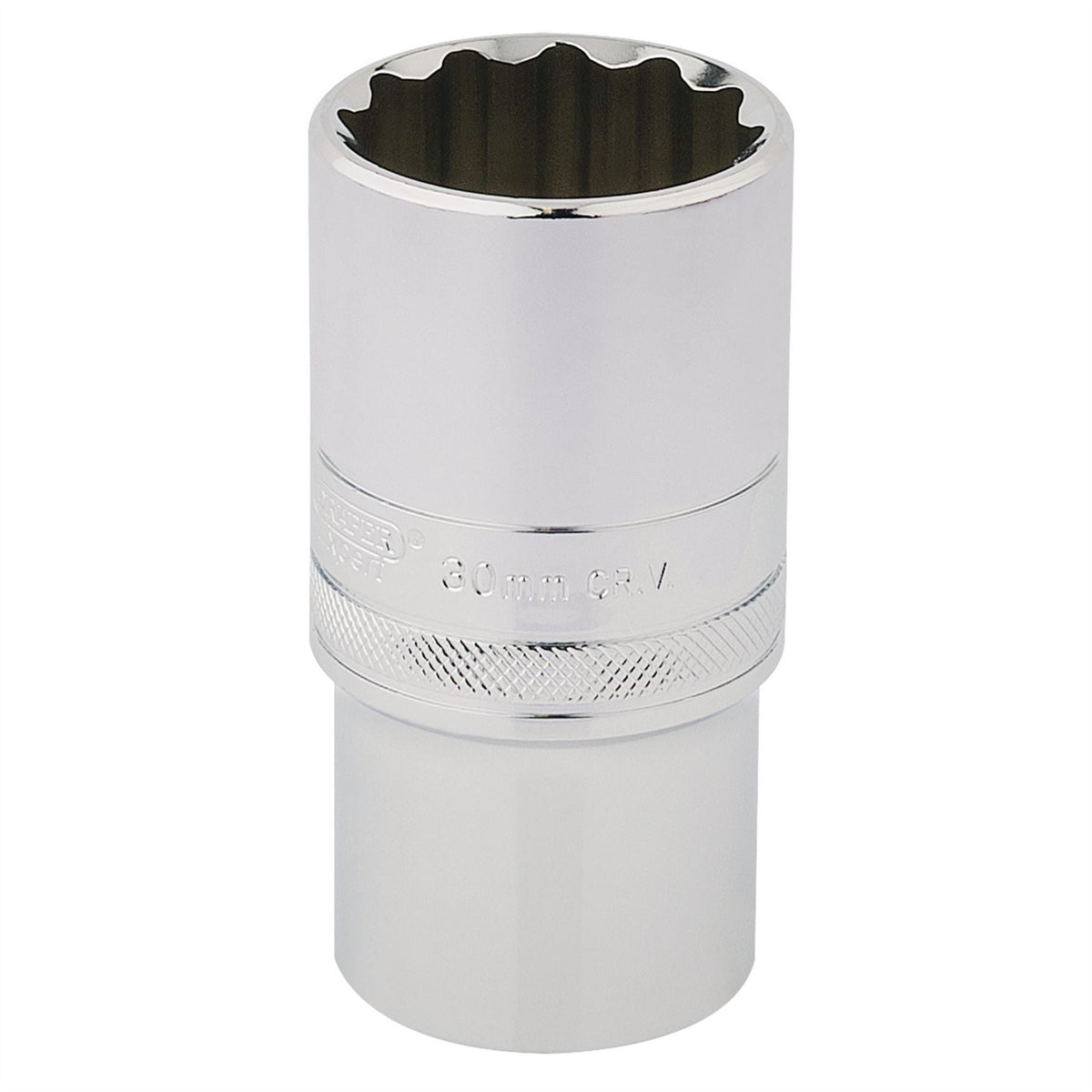 Draper Expert HI-TORQ® 12 Point Deep Socket 1/2" Sq. Dr. 30mm 33858  White Rose Tools