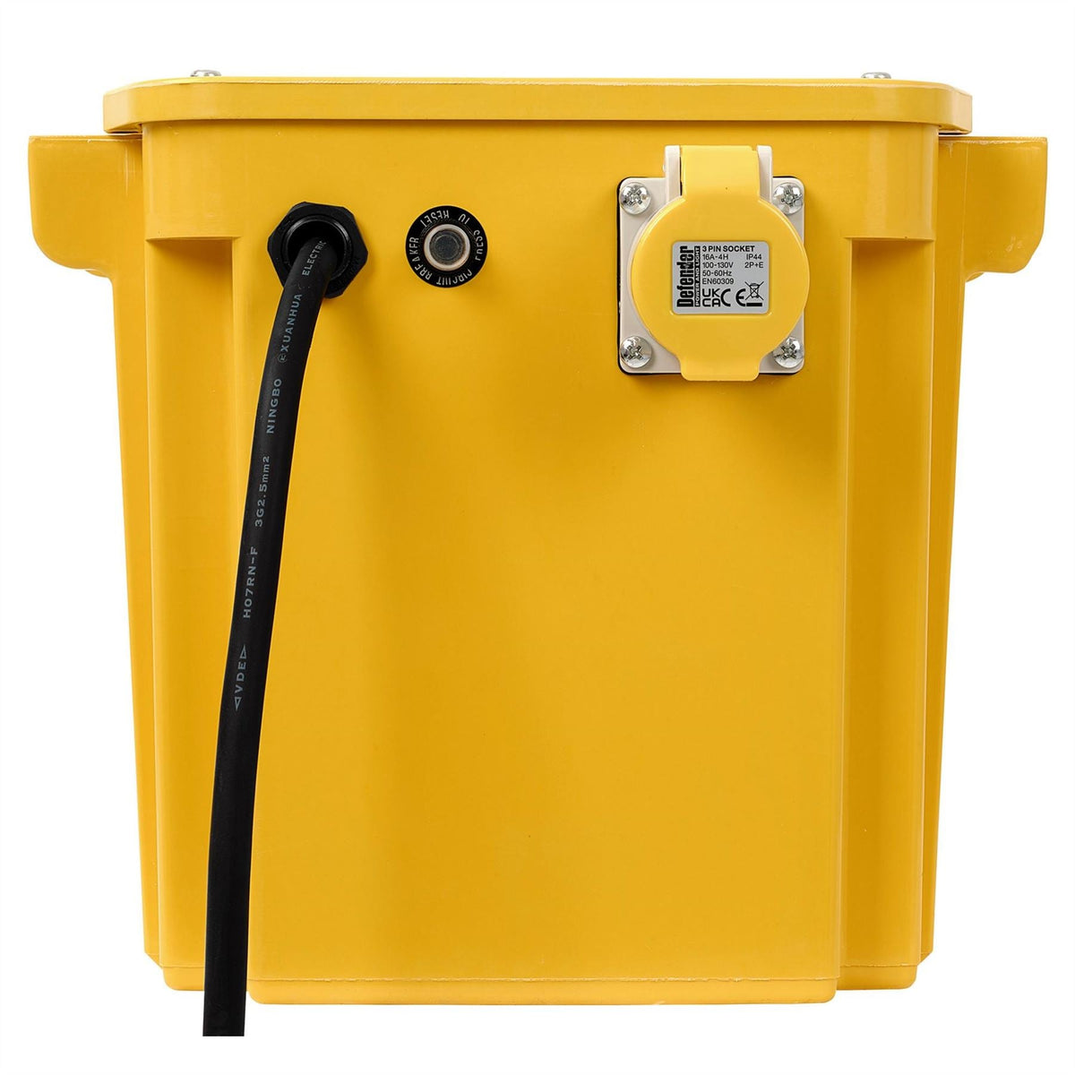 Defender E205042 5kVA Portable Transformer 16A / 32A 36476  White Rose Tools