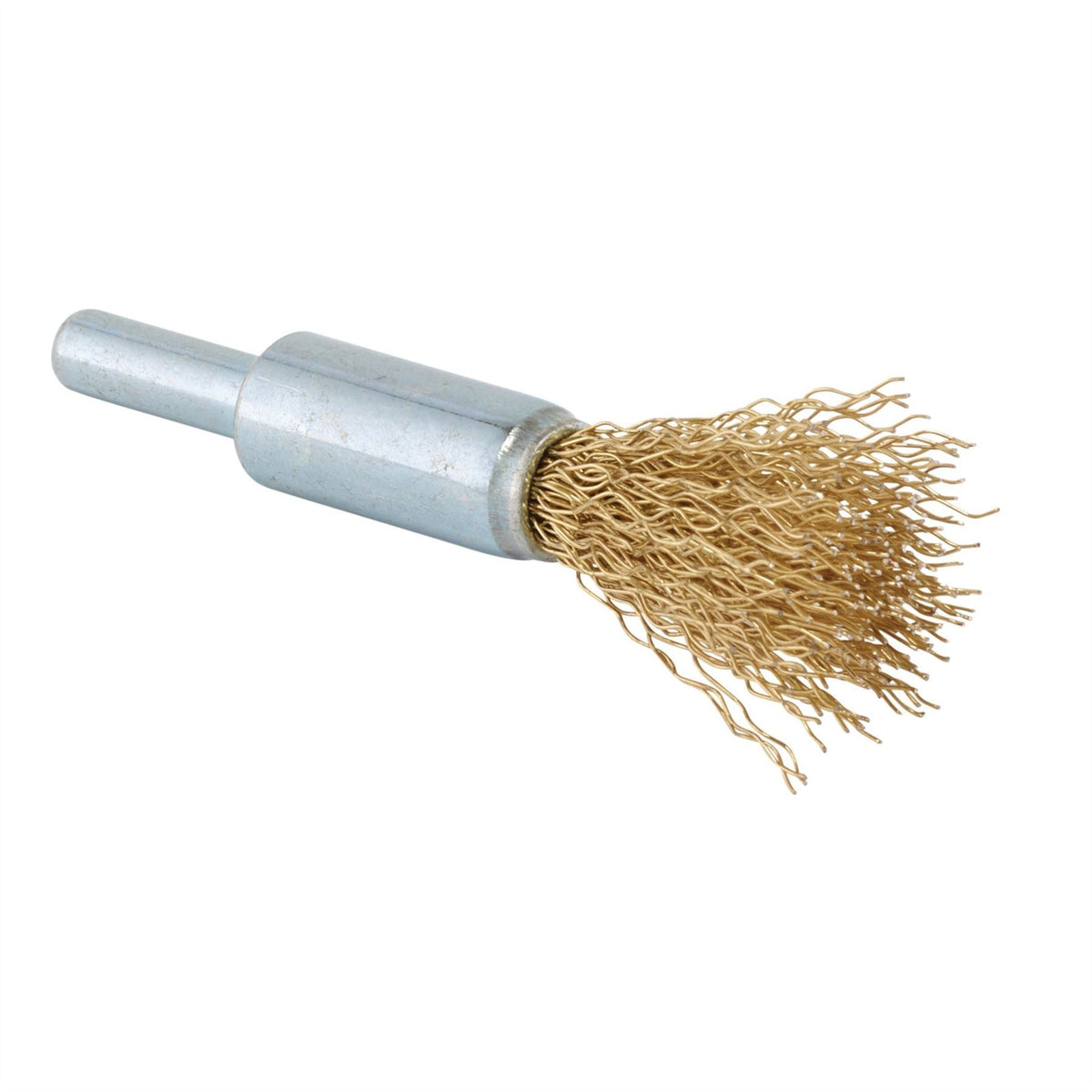 Draper Brassed Steel Crimped Decarb Brush 13mm 41437  White Rose Tools