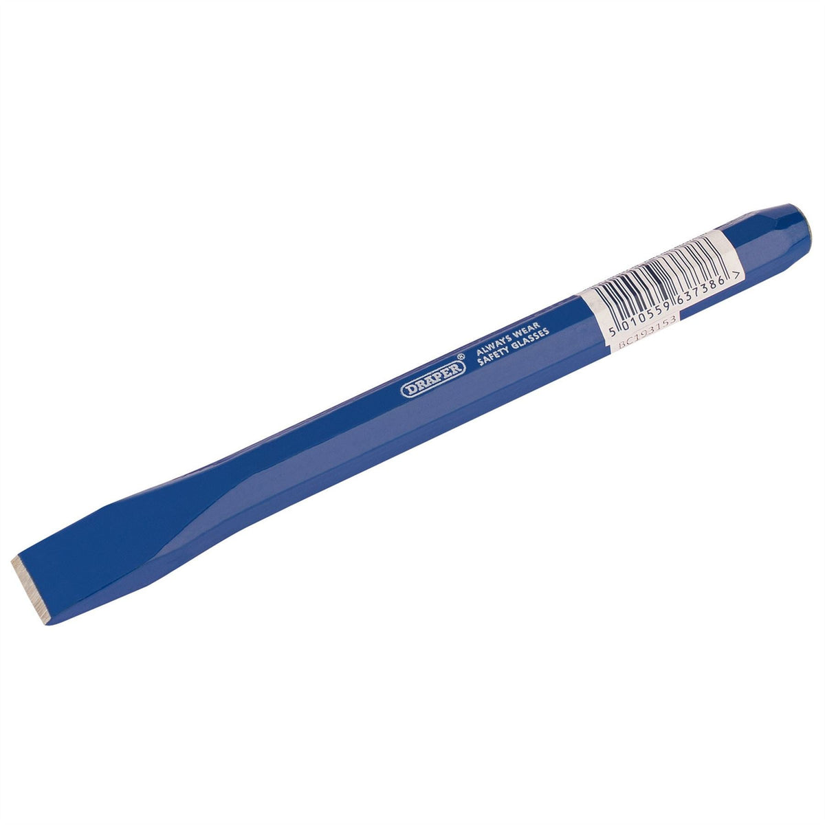 Draper Octagonal Shank Cold Chisel 19 x 200mm (Sold Loose) 63738  White Rose Tools