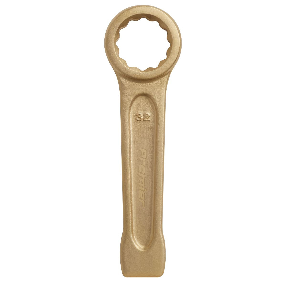 Sealey Premier Slogging Spanner Ring End 32mm - Non-Sparking 