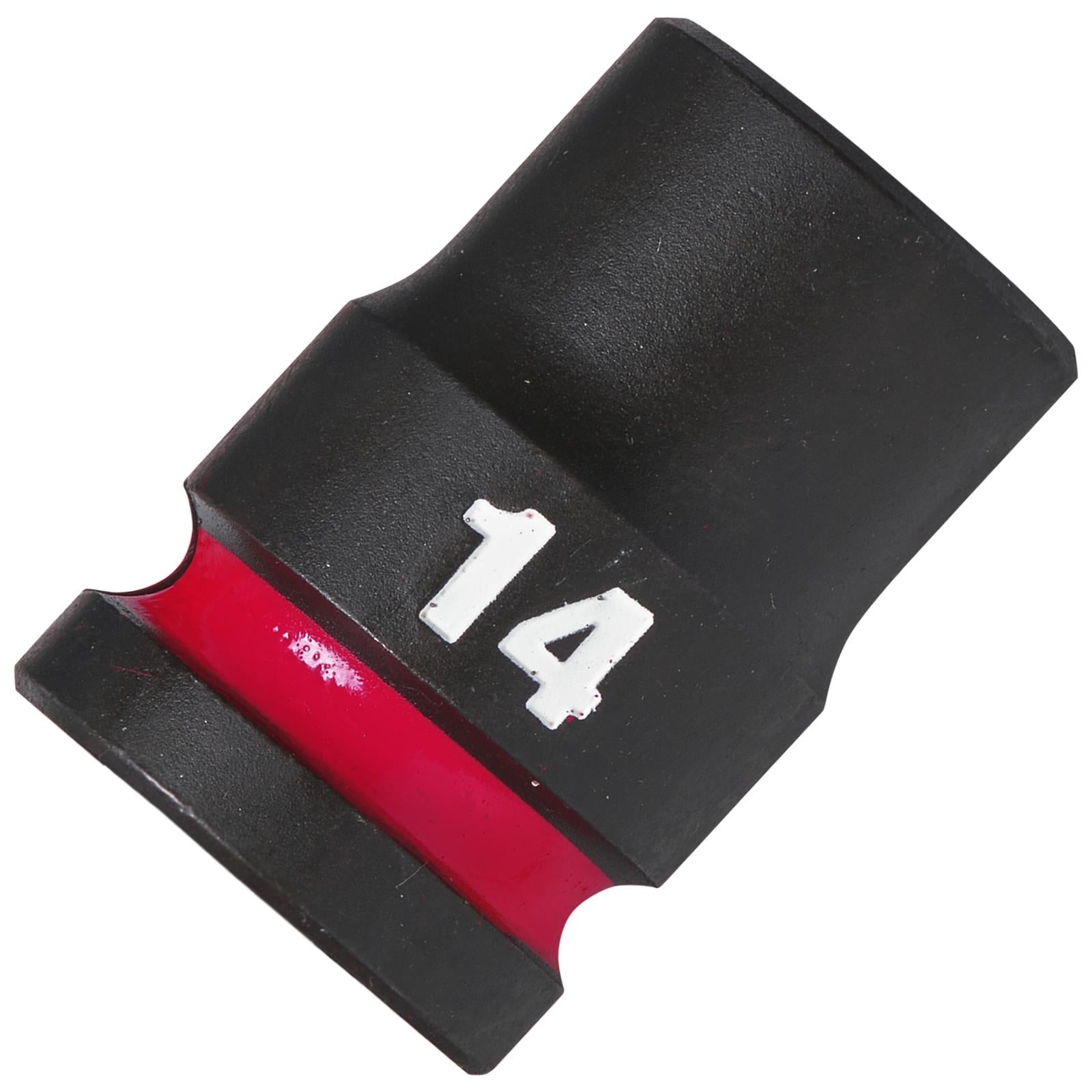 Milwaukee Impact Sockets Standard 1/2" Drive 8-32mm SHOCKWAVE Impact Duty 