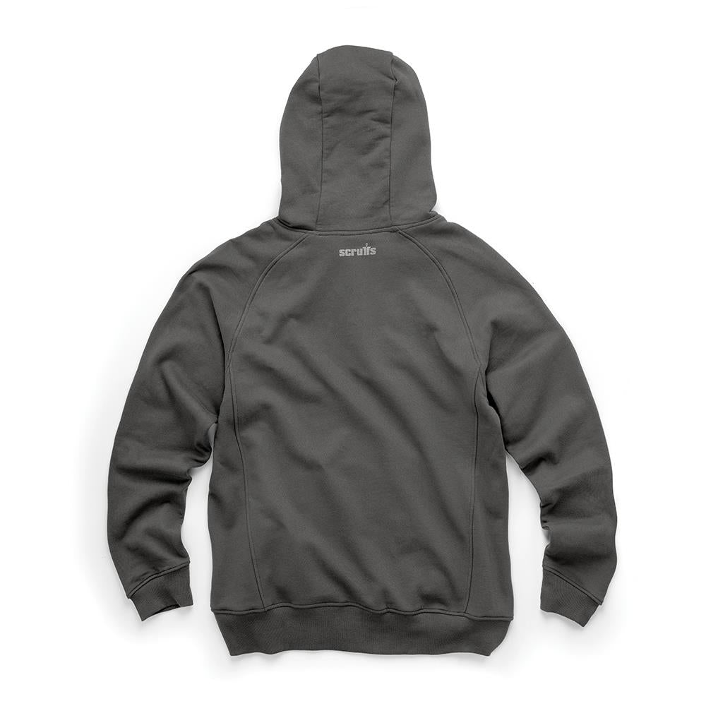 Scruffs Eco Worker Hoodie Graphite - Choose Size