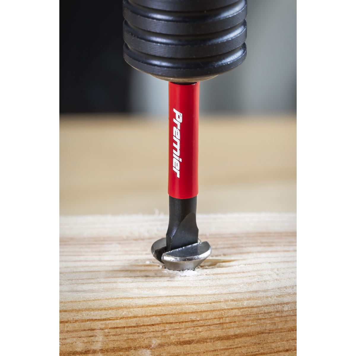 Sealey Premier Slotted 5.5mm Impact Power Tool Bits 50mm - 3pc 